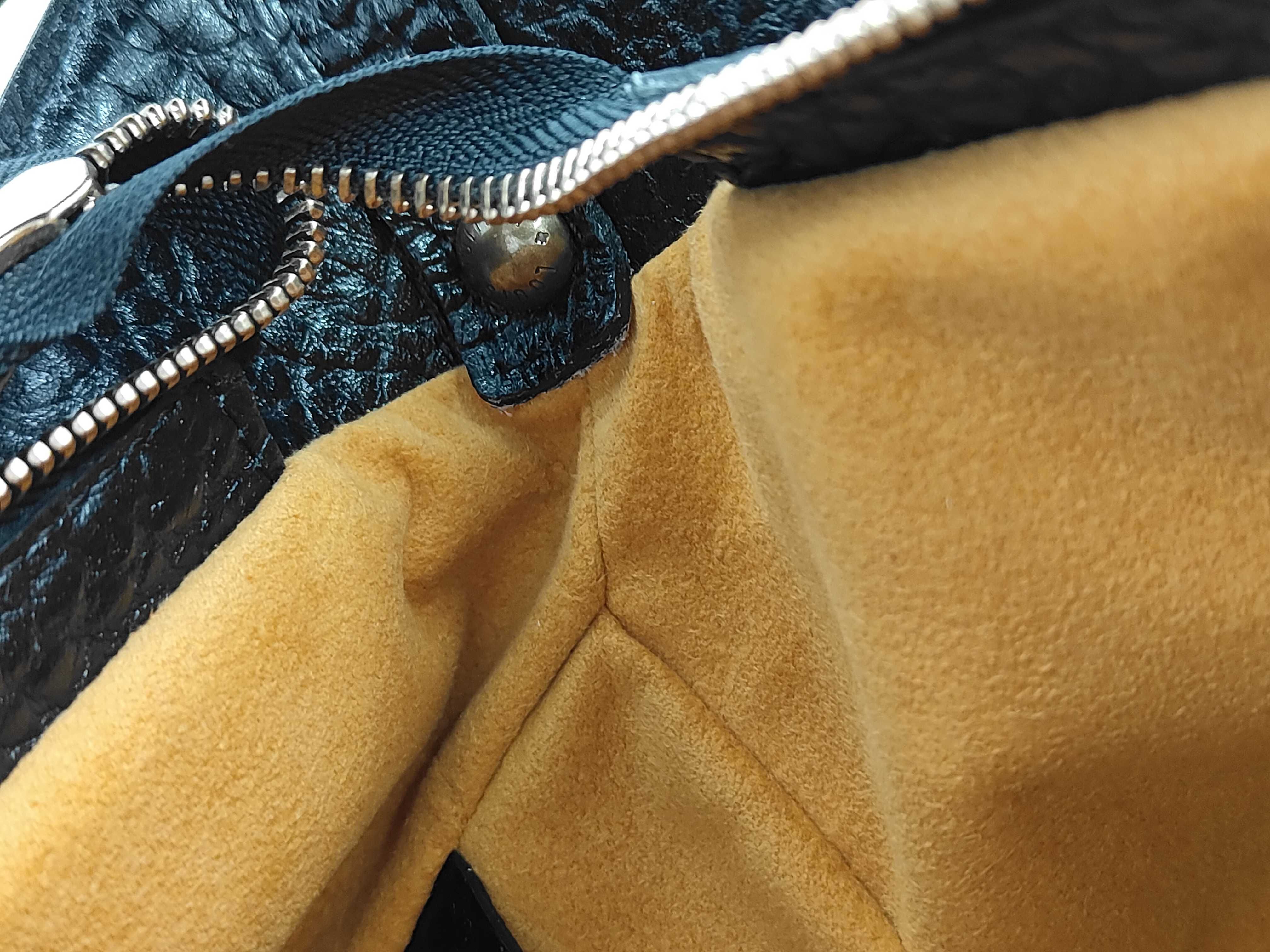 Monogram Denim Slightly Handbag — view 9