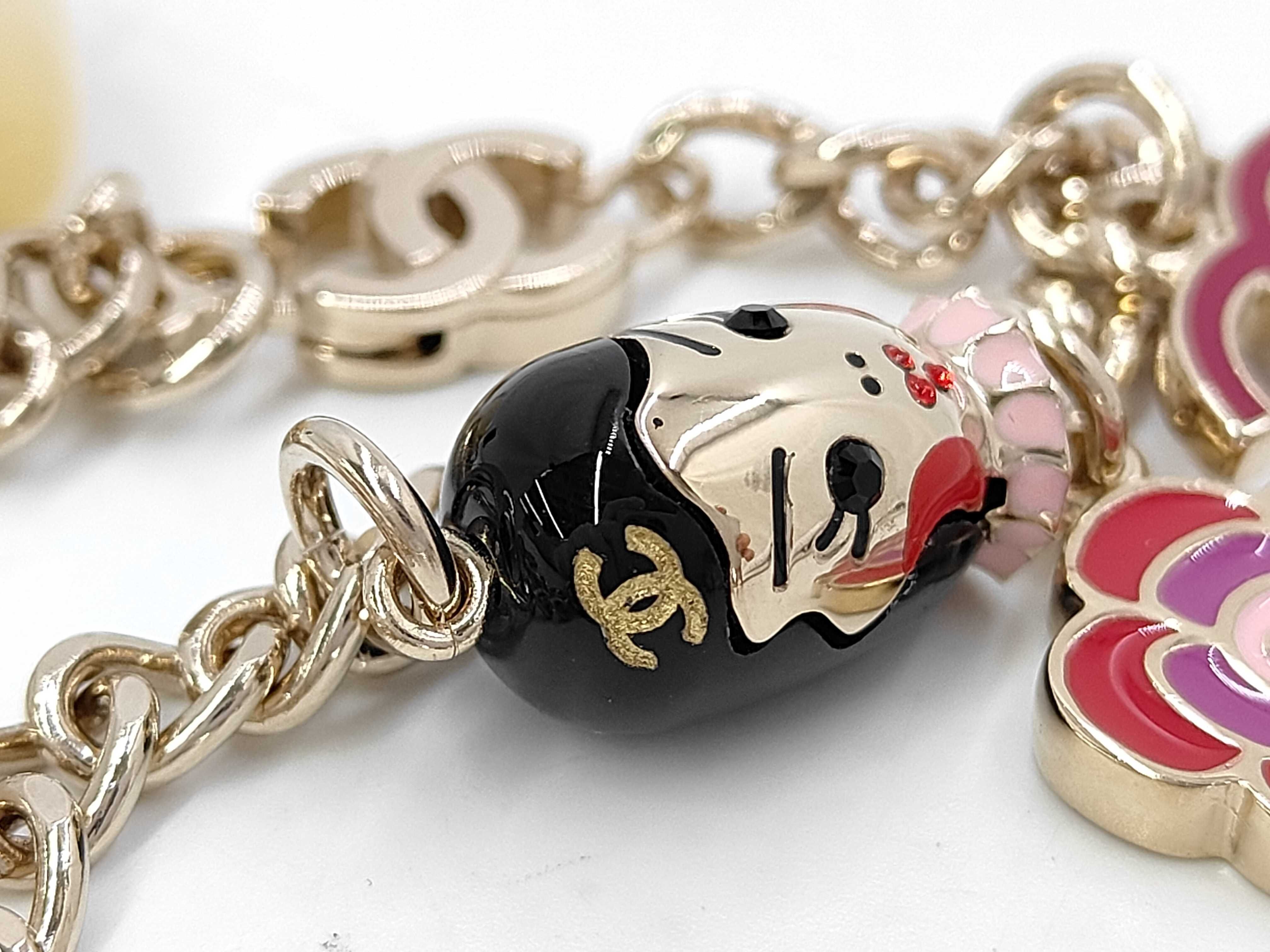 05P Doll Head Camellia Coco Mark Bracelet Bracelet/Bangle — view 4