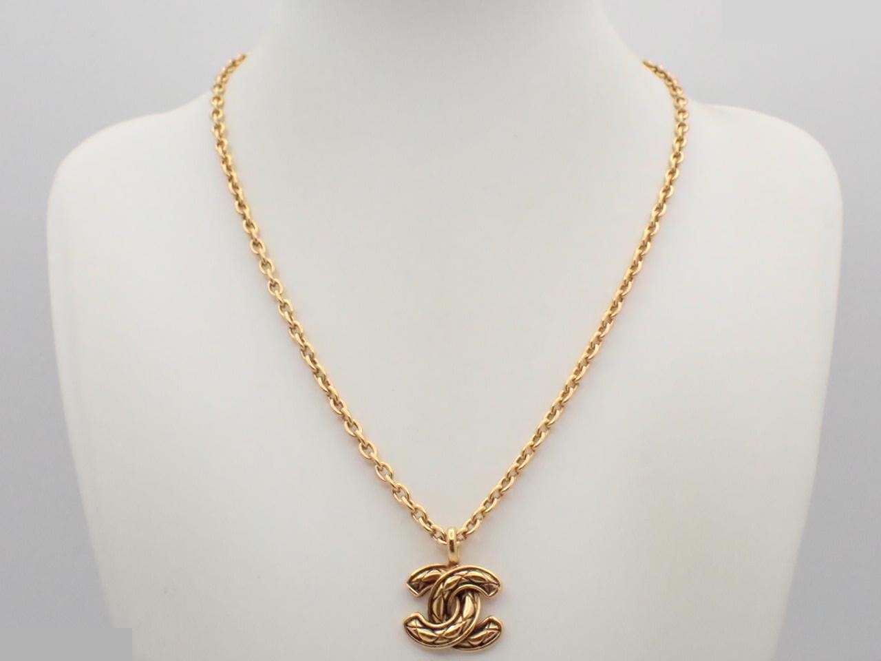 Coco Mark Gold Necklace, Chain approx. 54cm — view 3