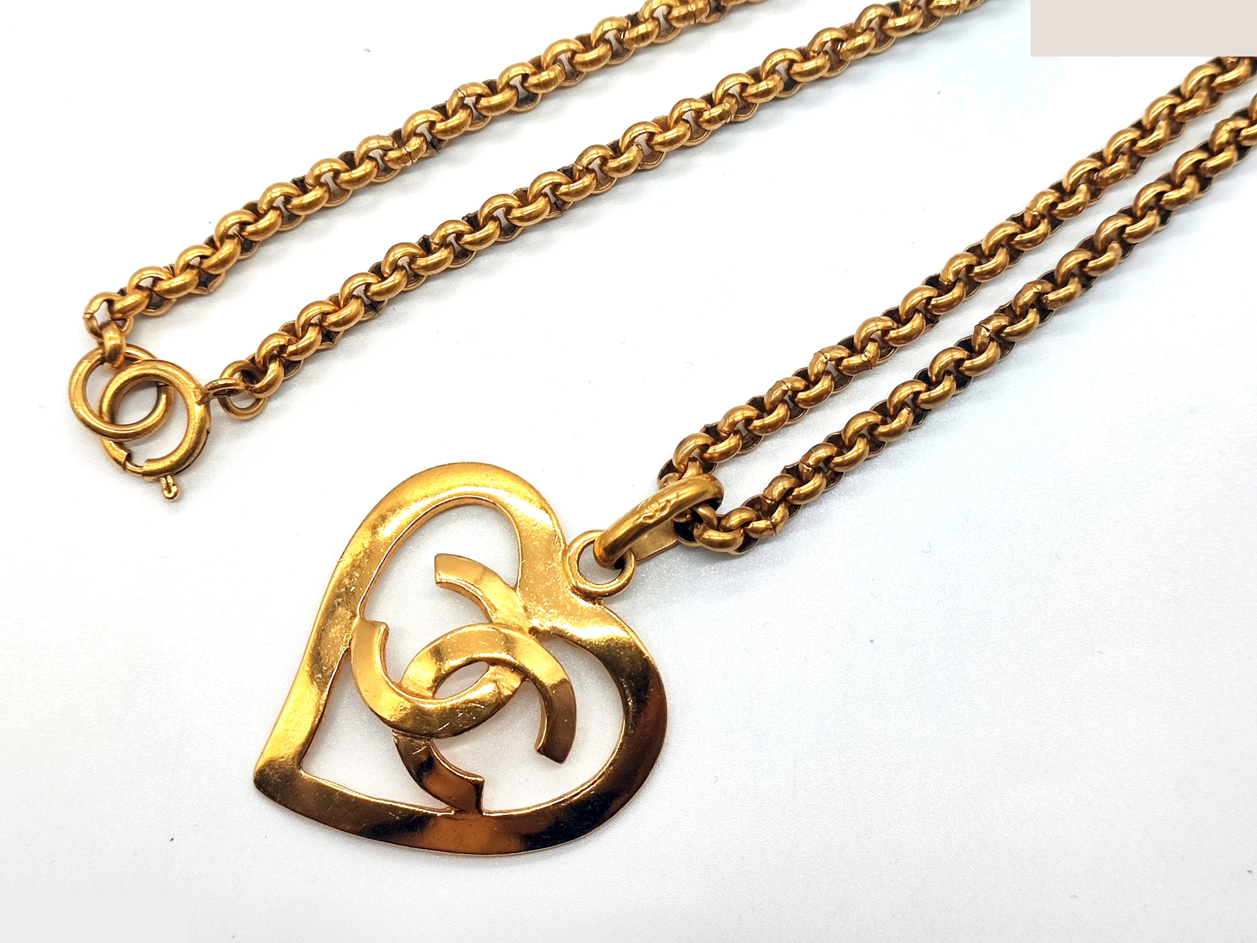 Coco Mark Heart Necklace, 95P, Chain approx. 60cm — view 6