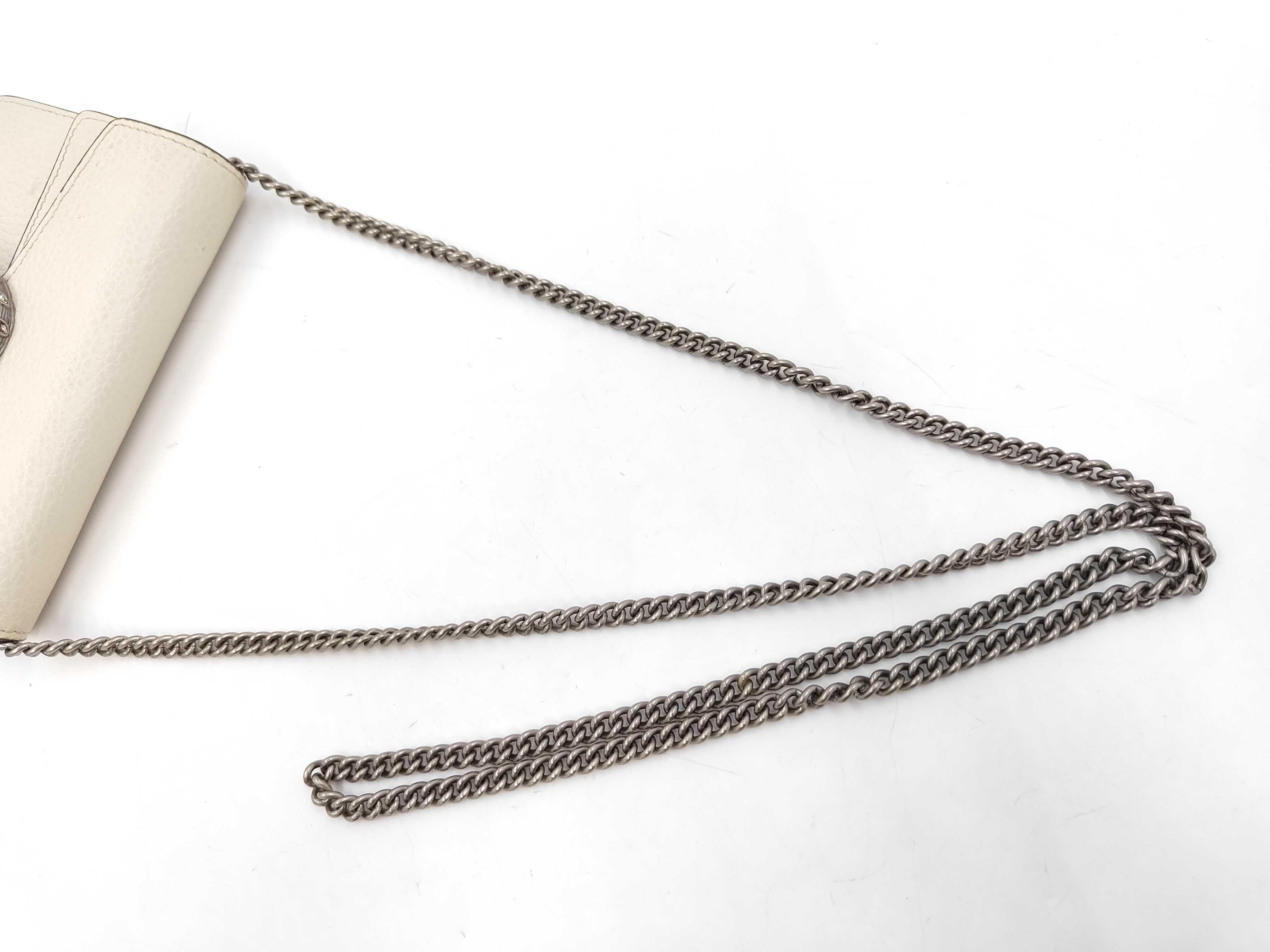 Dionysus Leather Mini Chain Shoulder Bag — view 3