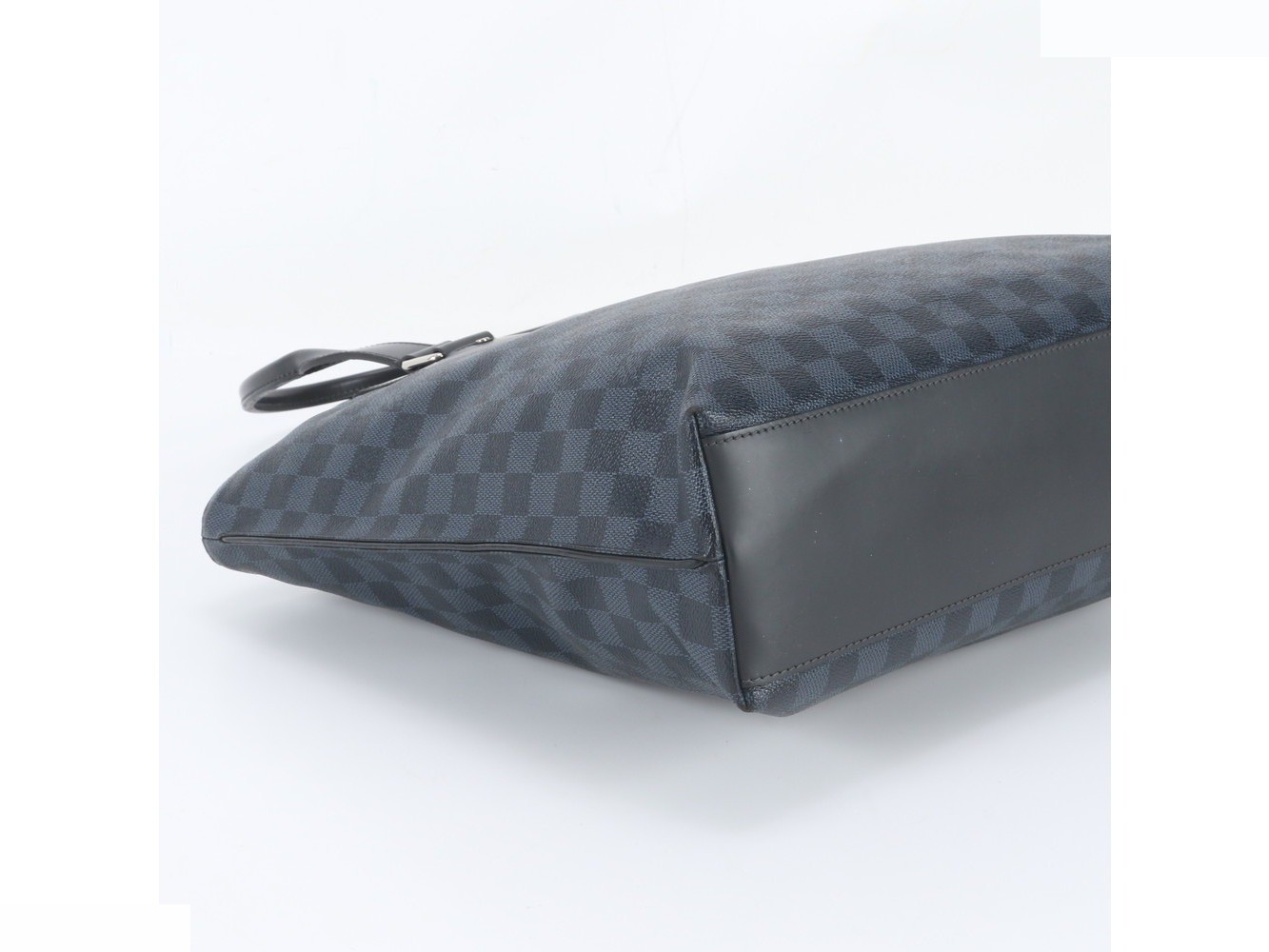 Damier Cobalt Cabas Voyage N41397 Leather Tote Bag — view 5