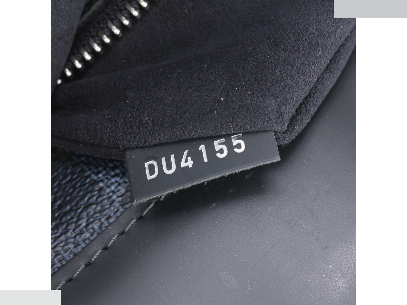 Damier Cobalt Cabas Voyage N41397 Leather Tote Bag — view 9