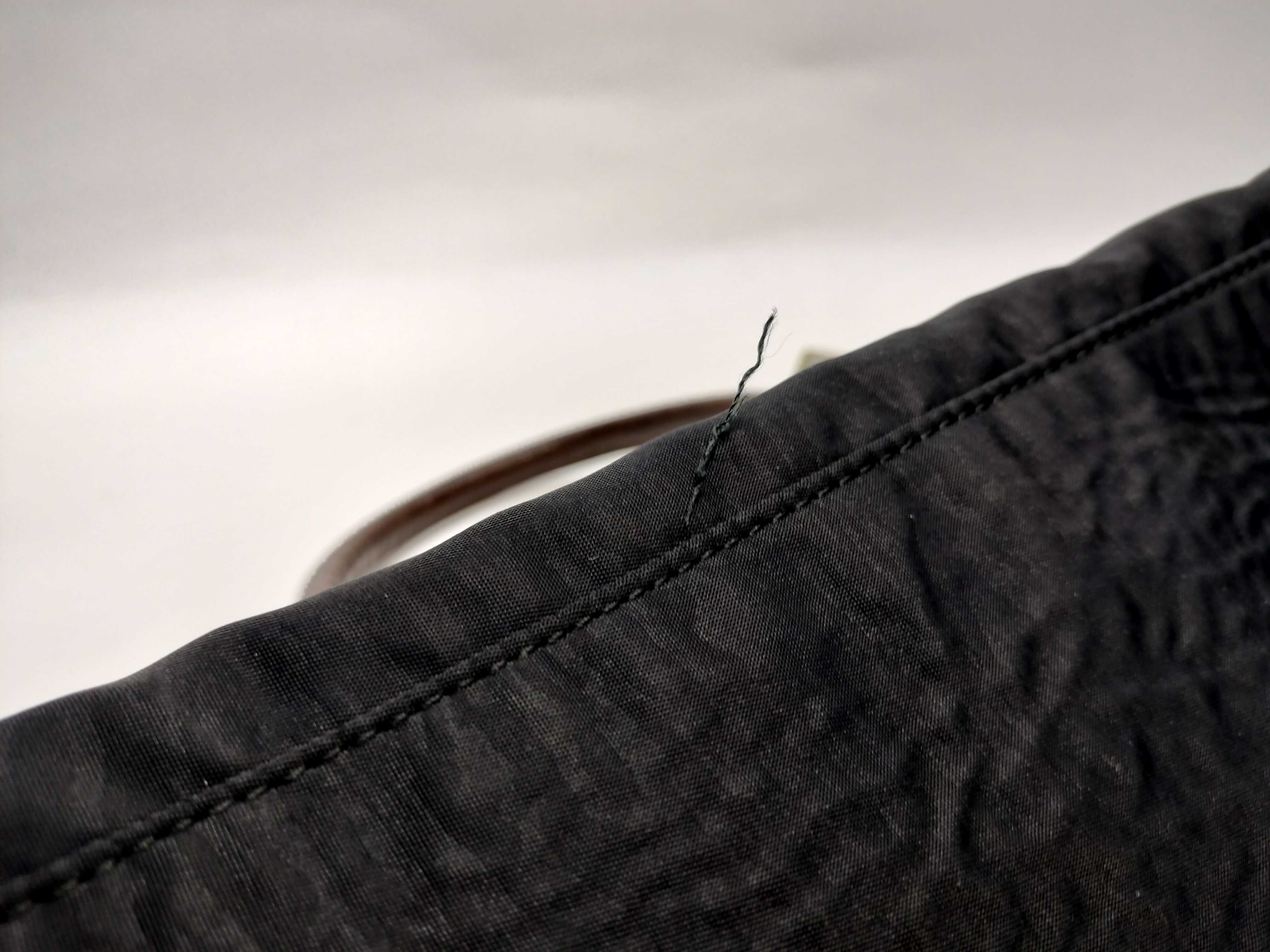 Nylon x Leather Boston Bag — view 15
