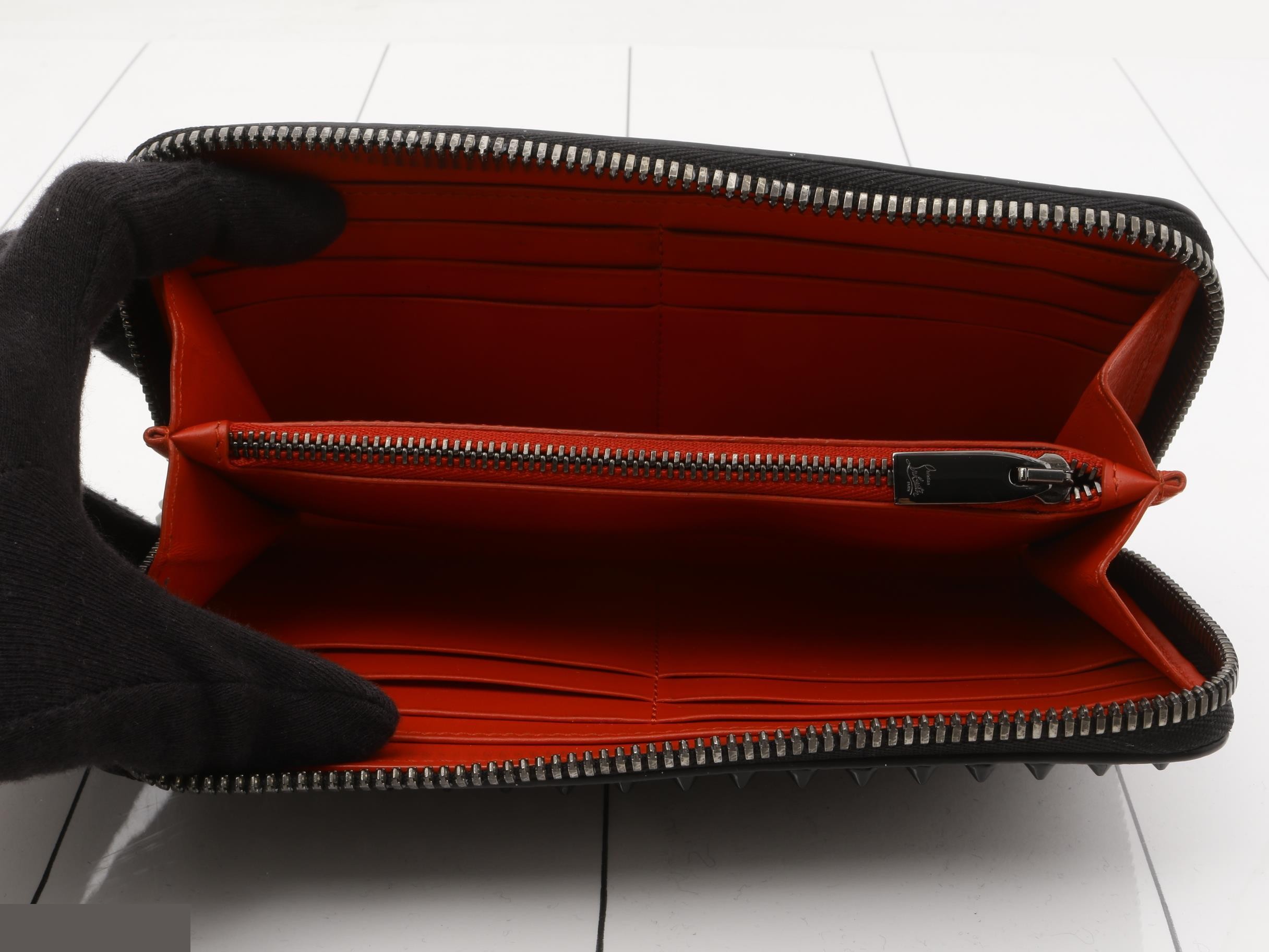 Panettone Studded Round Zip Long Wallet — view 4