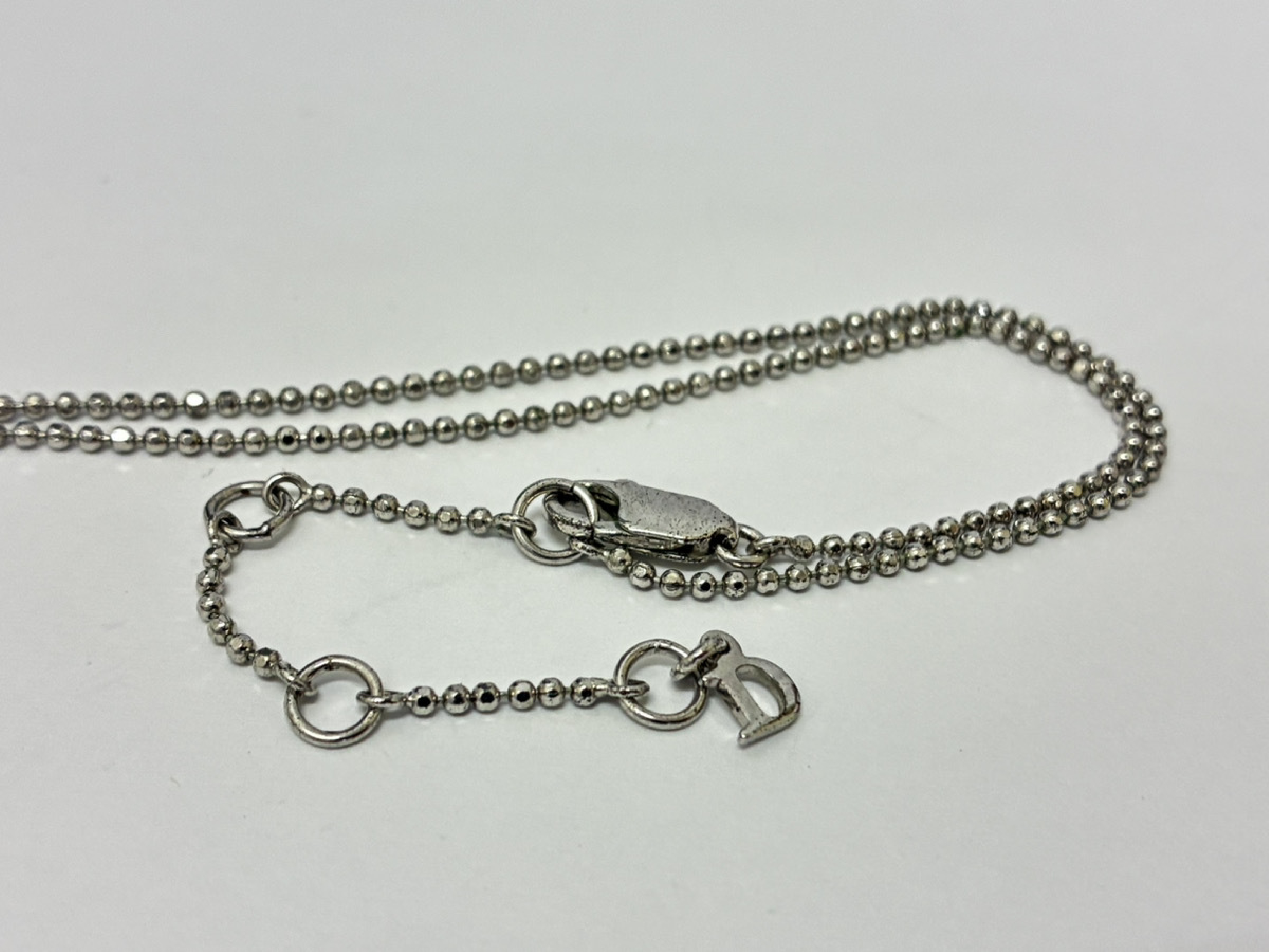 Dice Necklace, Silver Color Necklace — view 4