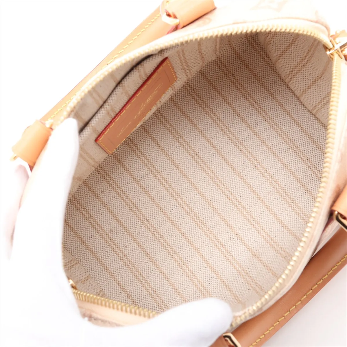 Monogram Origin Speedy Bandoulière 20 M27951 Beige (RFID detected) — view 8