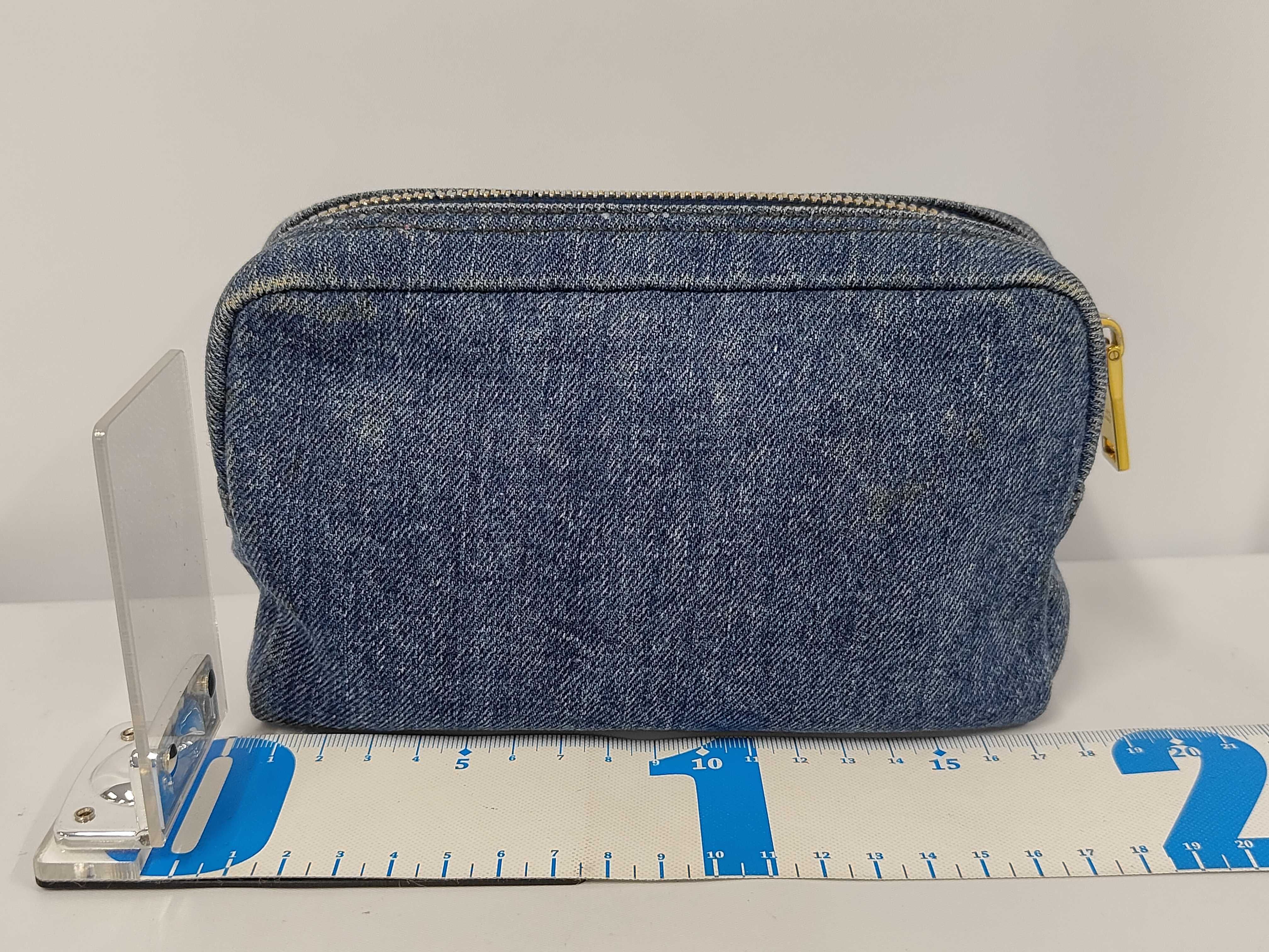 denim pouch — view 2