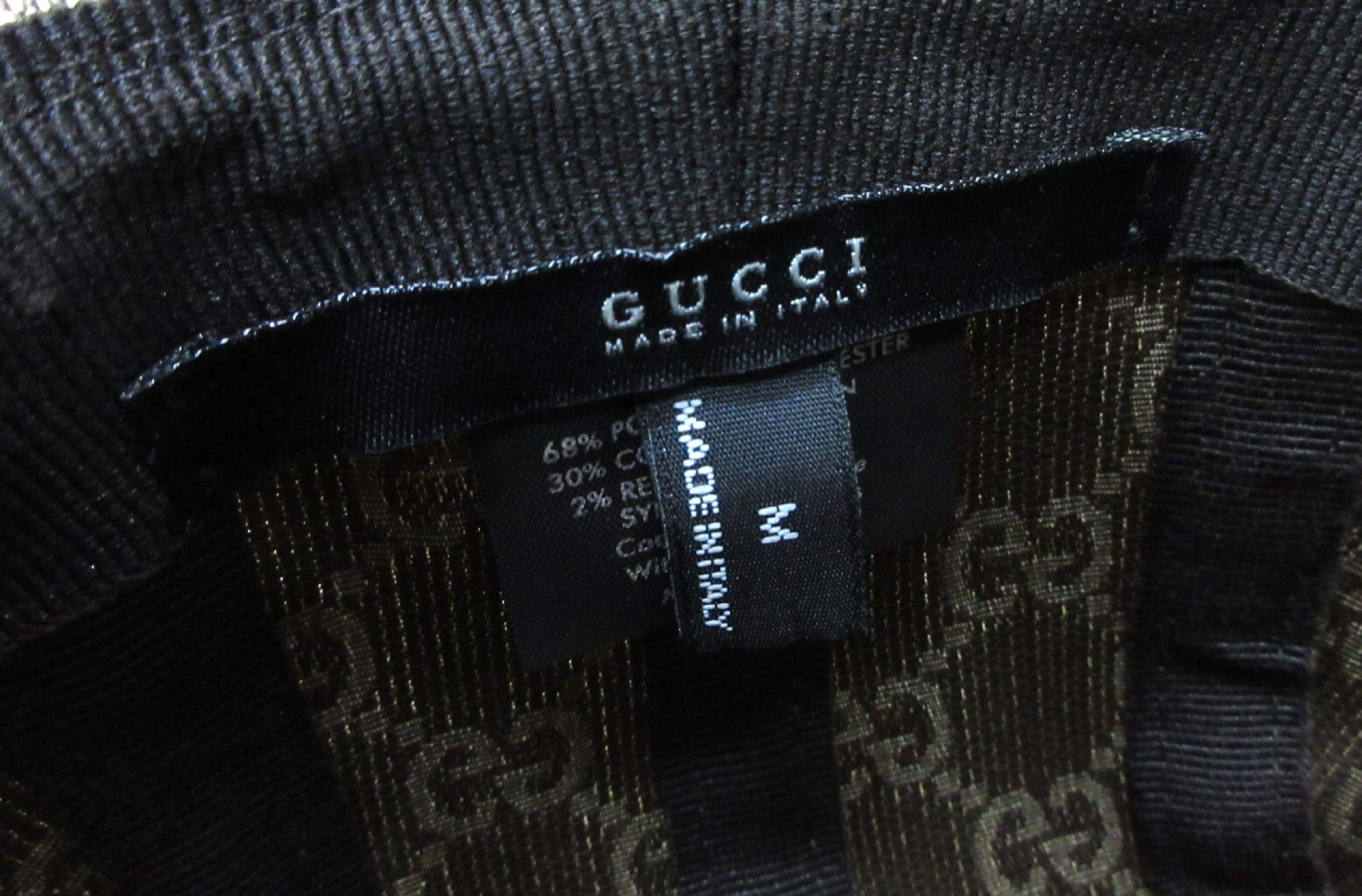 GG Canvas Leather Bucket Hat (Hat, Other Accessories) — view 7