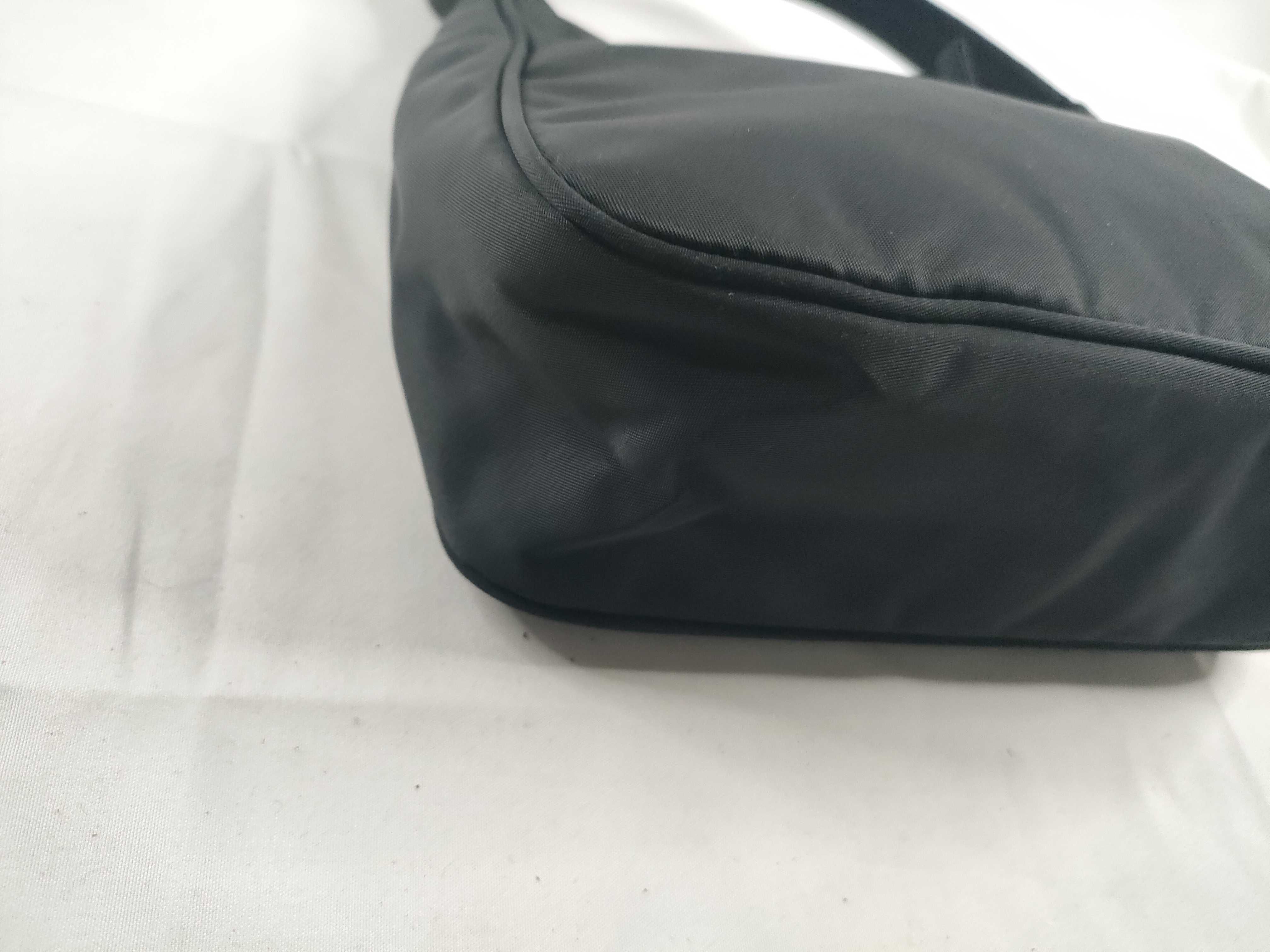 Nylon One-Shoulder Bag, Black Handbag — view 3