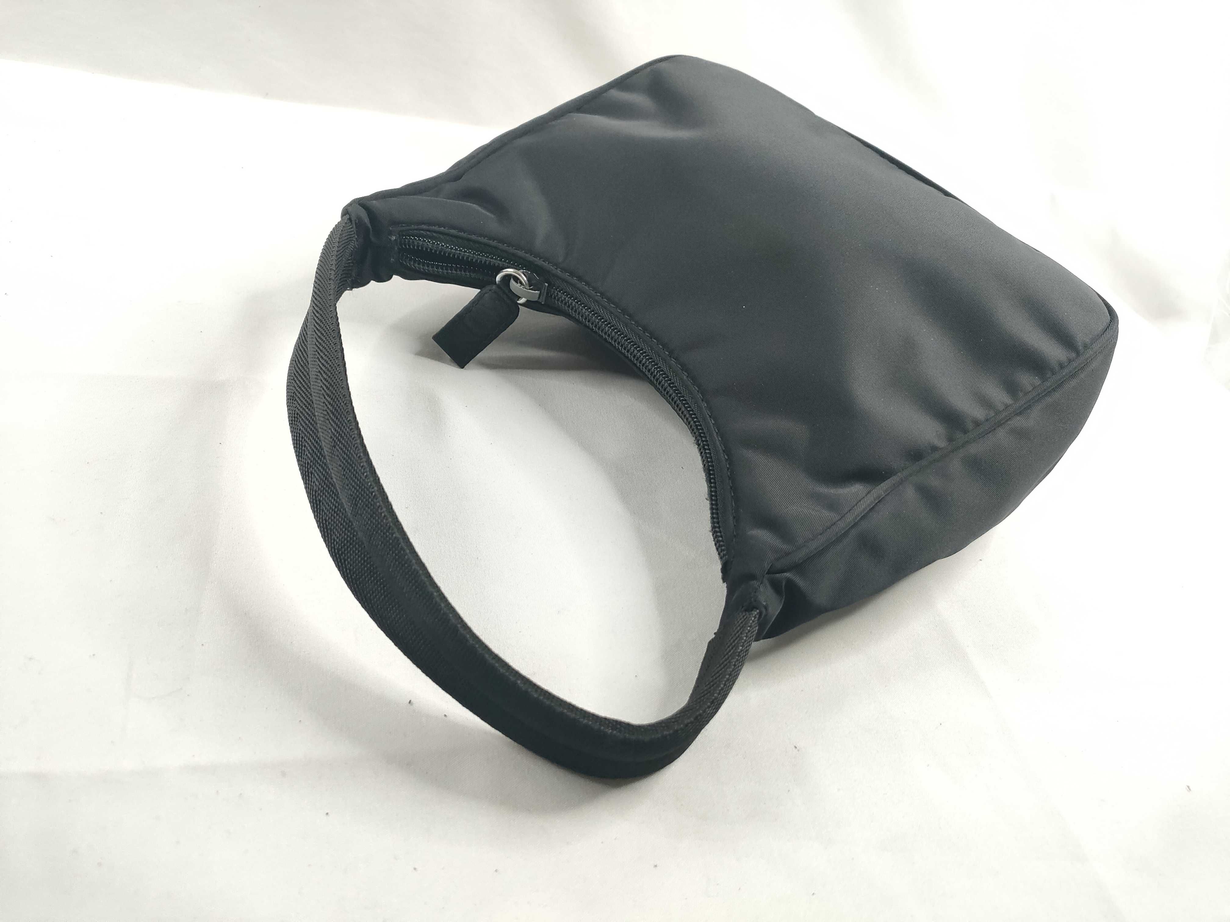 Nylon One-Shoulder Bag, Black Handbag — view 6