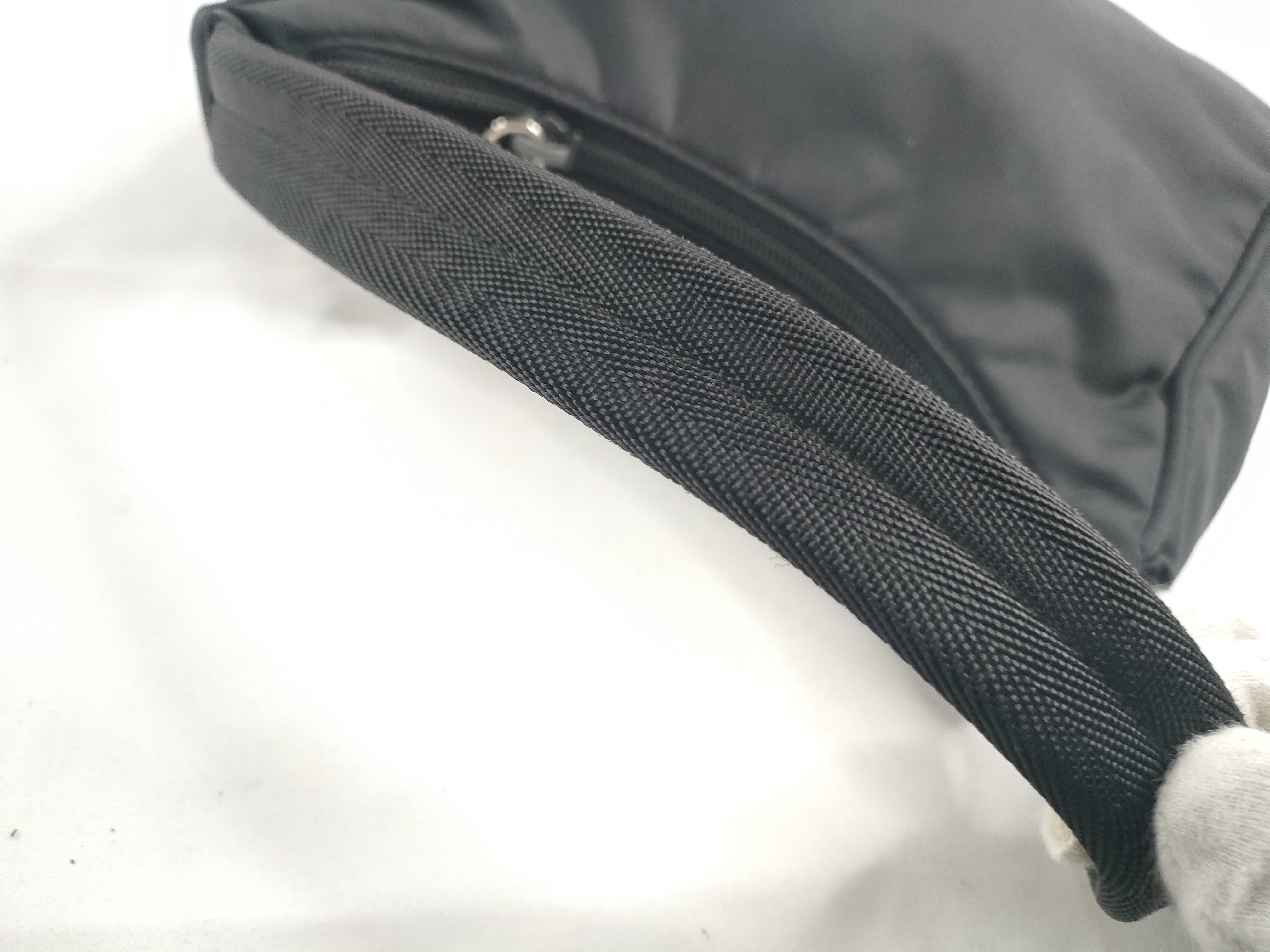 Nylon One-Shoulder Bag, Black Handbag — view 7