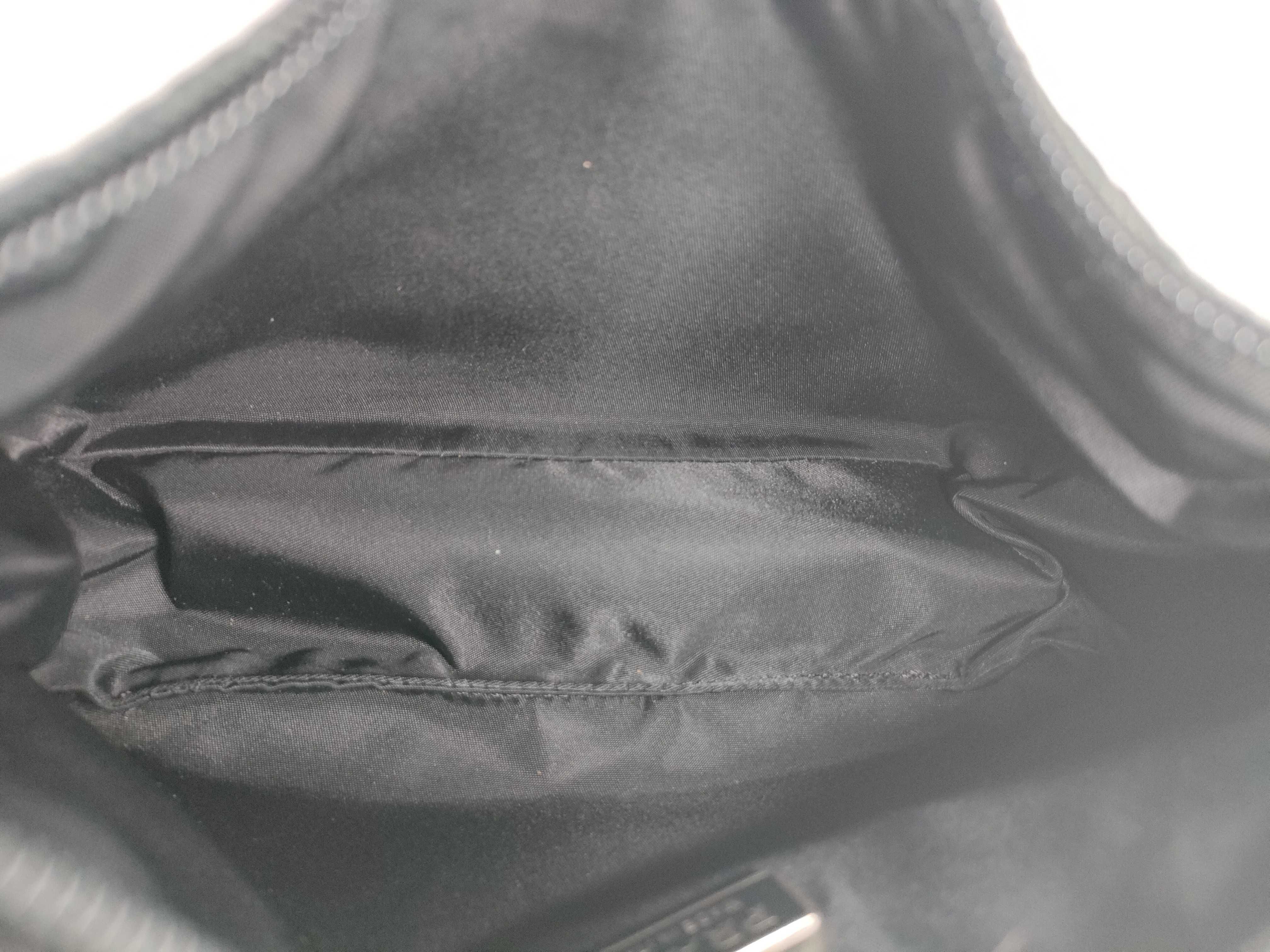 Nylon One-Shoulder Bag, Black Handbag — view 10