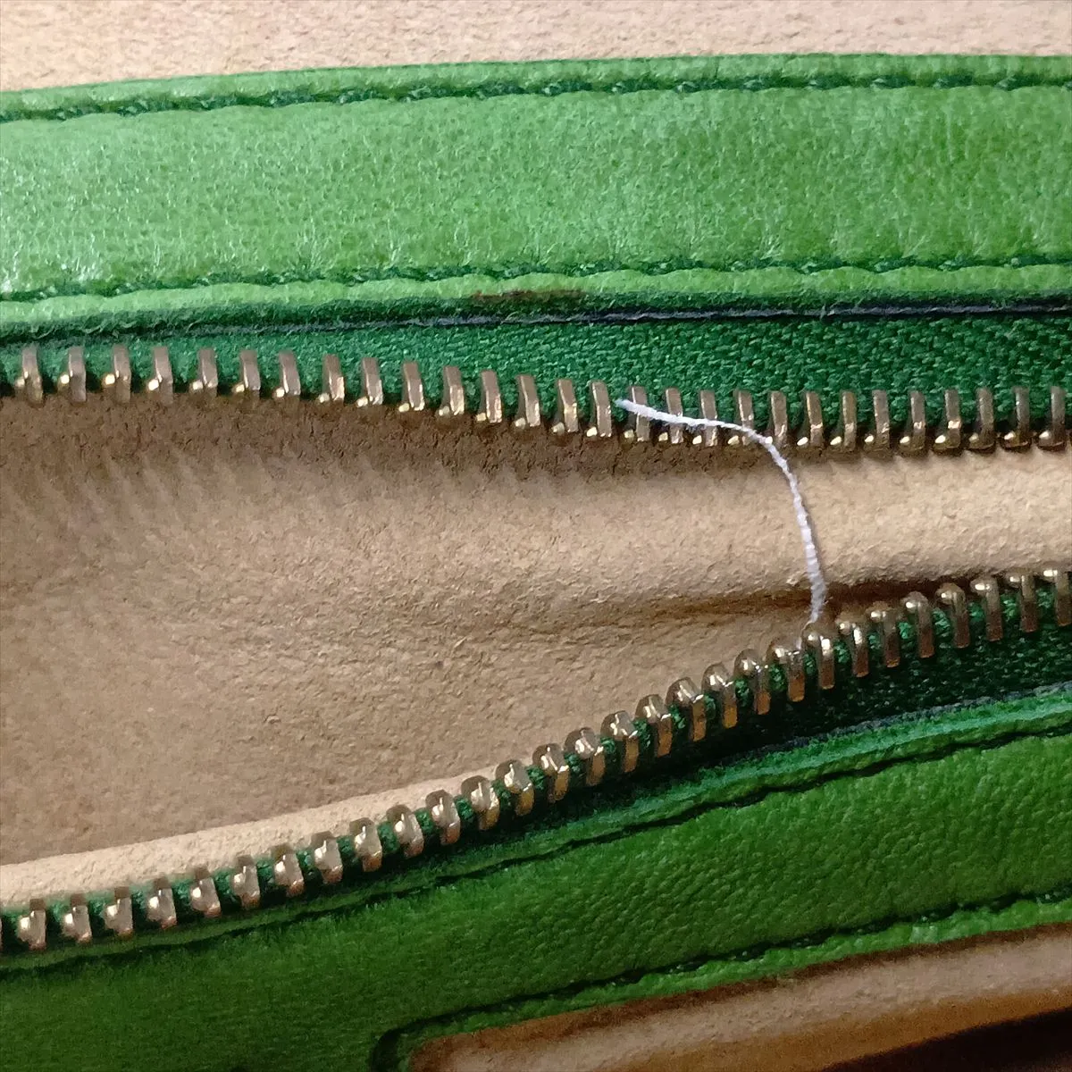Intrecciato Hobo Leather Shoulder Bag, Green, 115653 — view 11