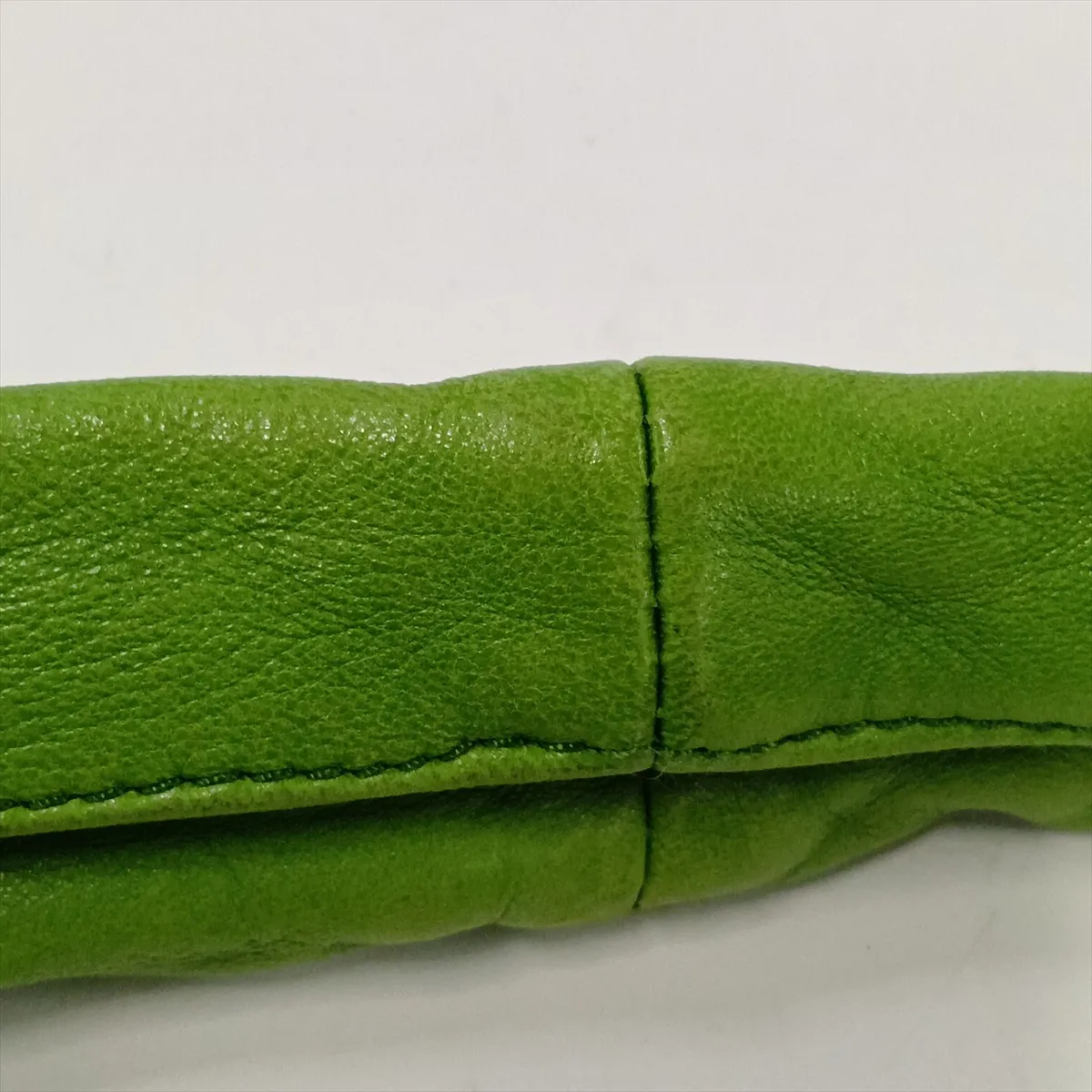 Intrecciato Hobo Leather Shoulder Bag, Green, 115653 — view 12