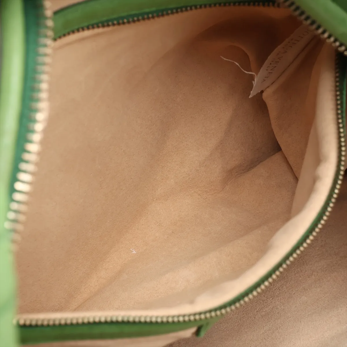 Intrecciato Hobo Leather Shoulder Bag, Green, 115653 — view 8