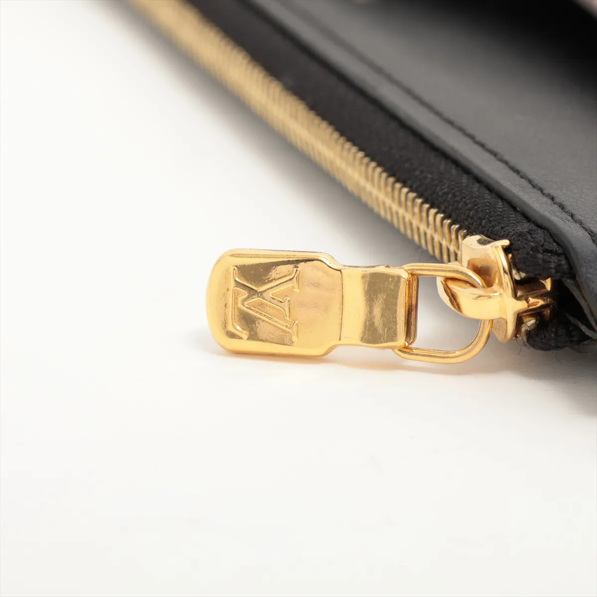 Monogram Reverse Slim Purse M80390 Marron Long Wallet (RFID detected) — view 7
