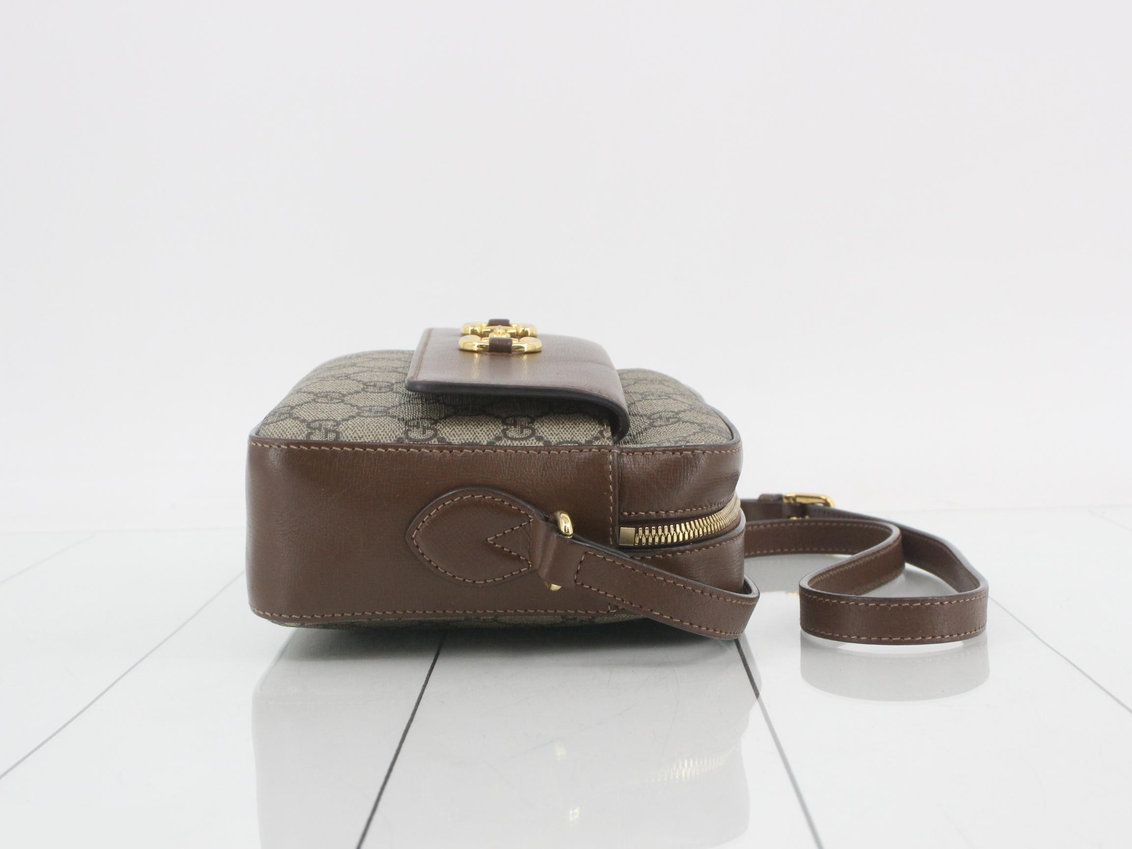 1955 Horsebit GG Supreme Shoulder Bag — view 3