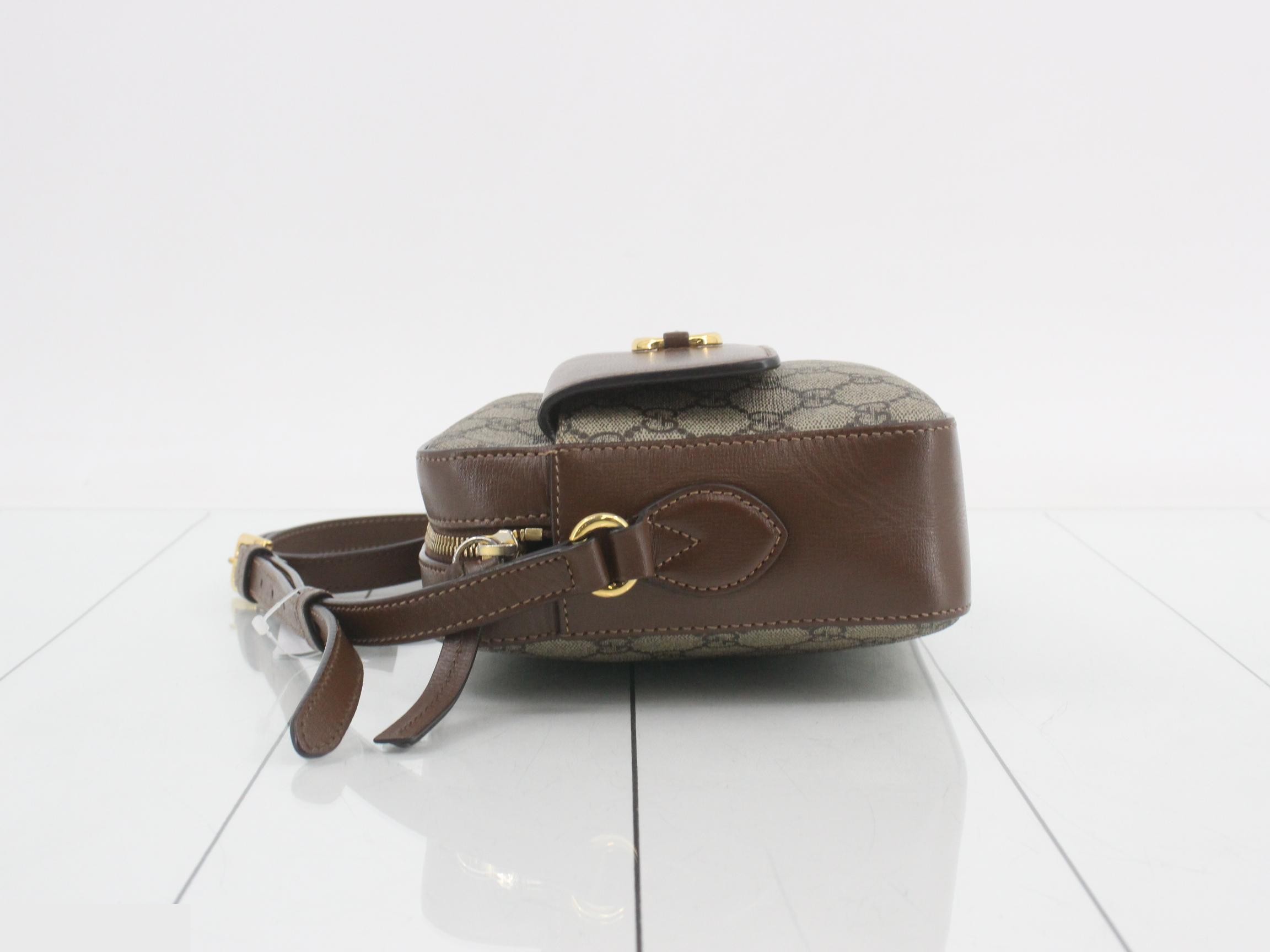 1955 Horsebit GG Supreme Shoulder Bag — view 4