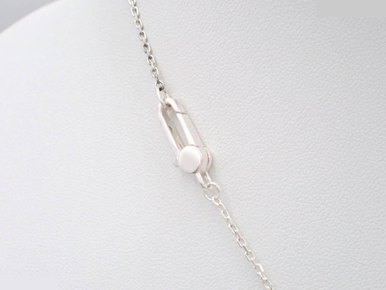 Square plate necklace, SV925 / 10.6g, chain approx. 48cm — view 2
