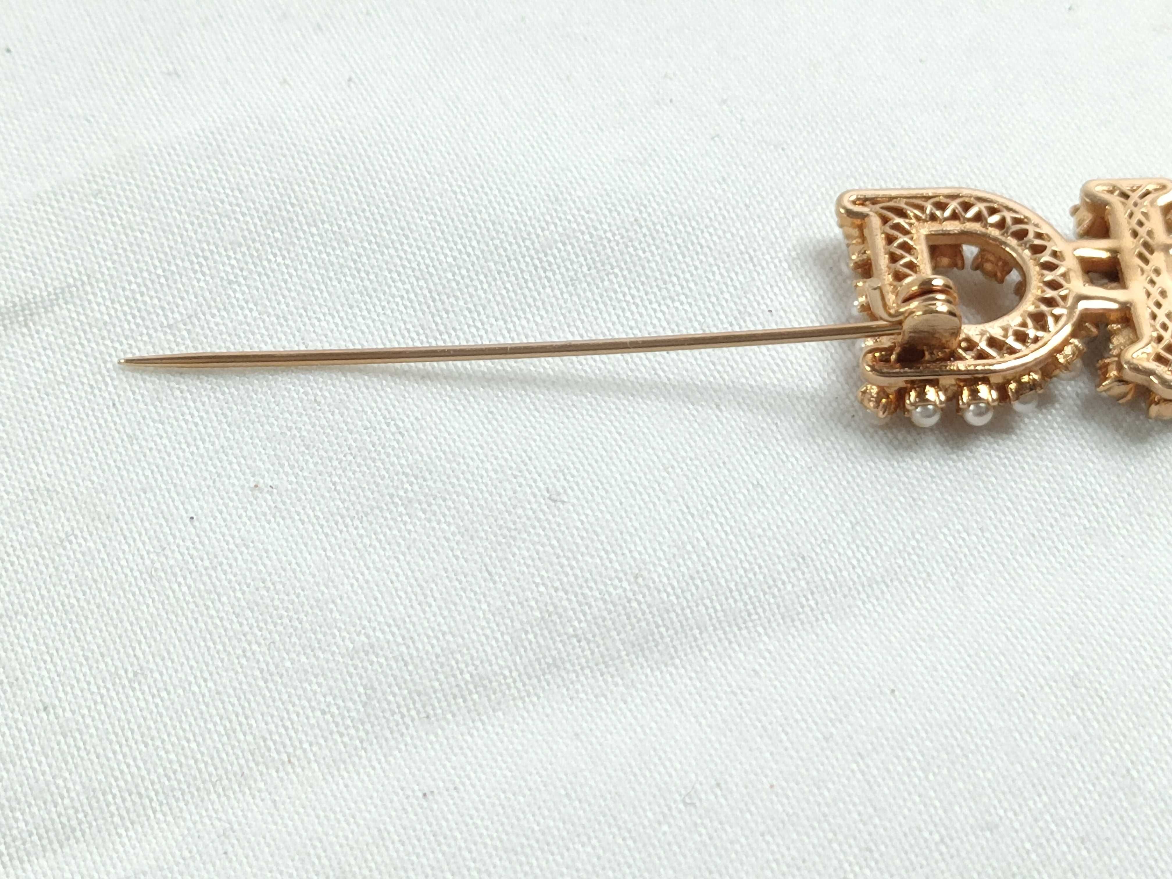 Resin Pearl Brooch — view 8