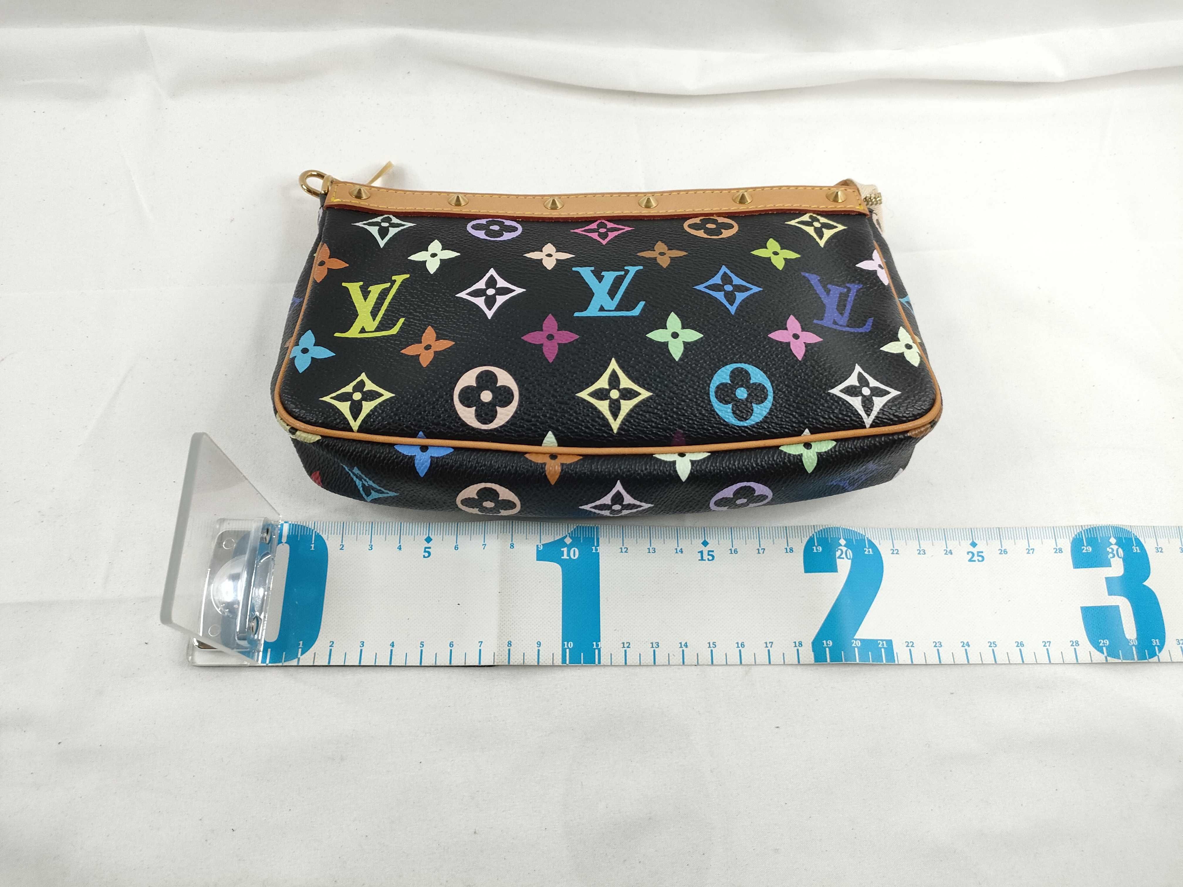 Monogram Multicolor Pochette Accessoires Noir M92648 Handbag — view 2