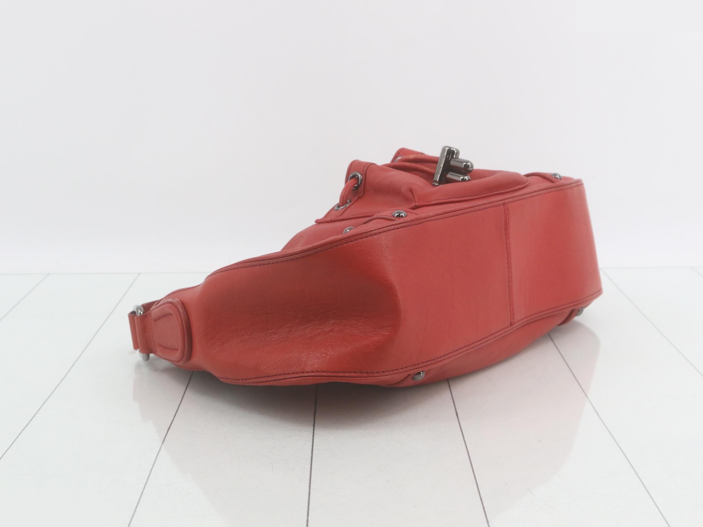 Leather one-shoulder bag — view 5