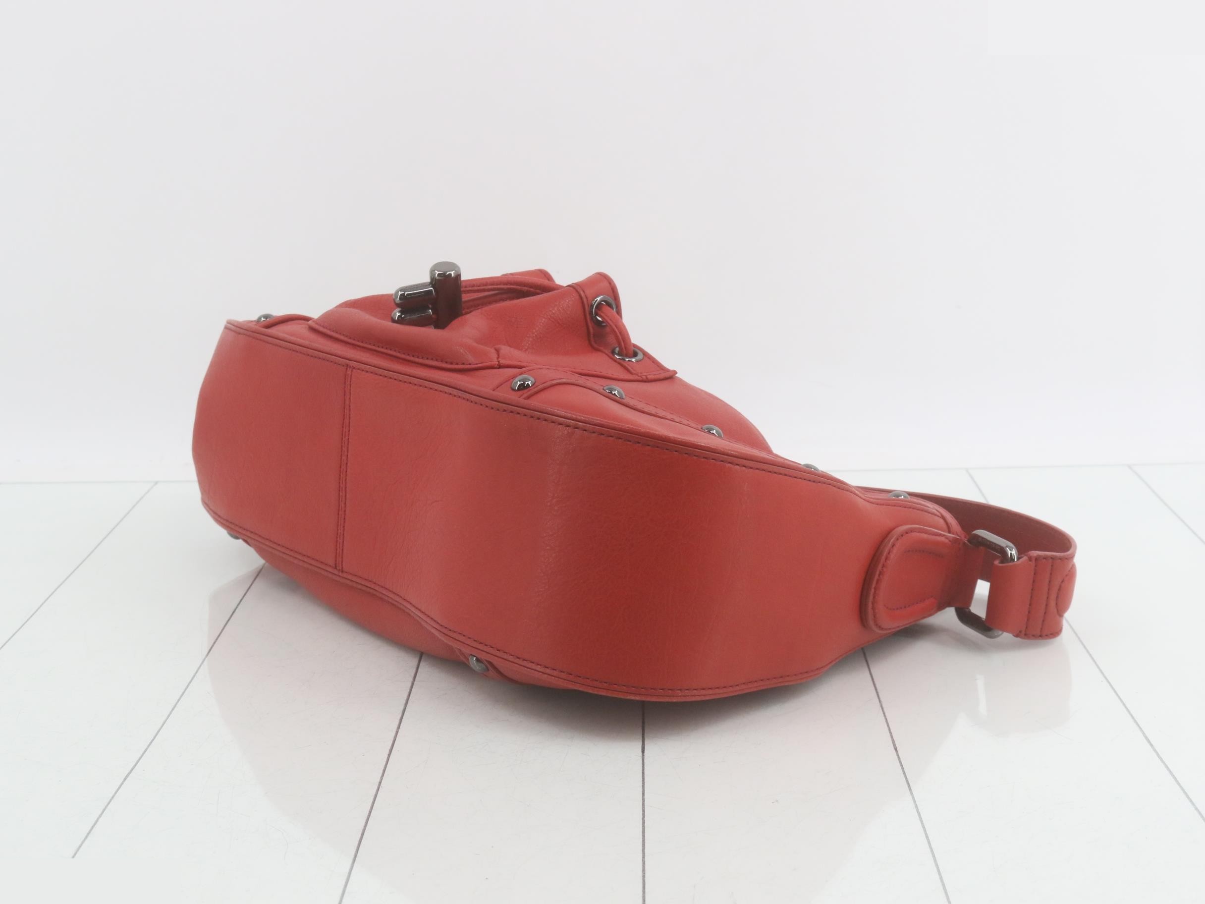 Leather one-shoulder bag — view 6