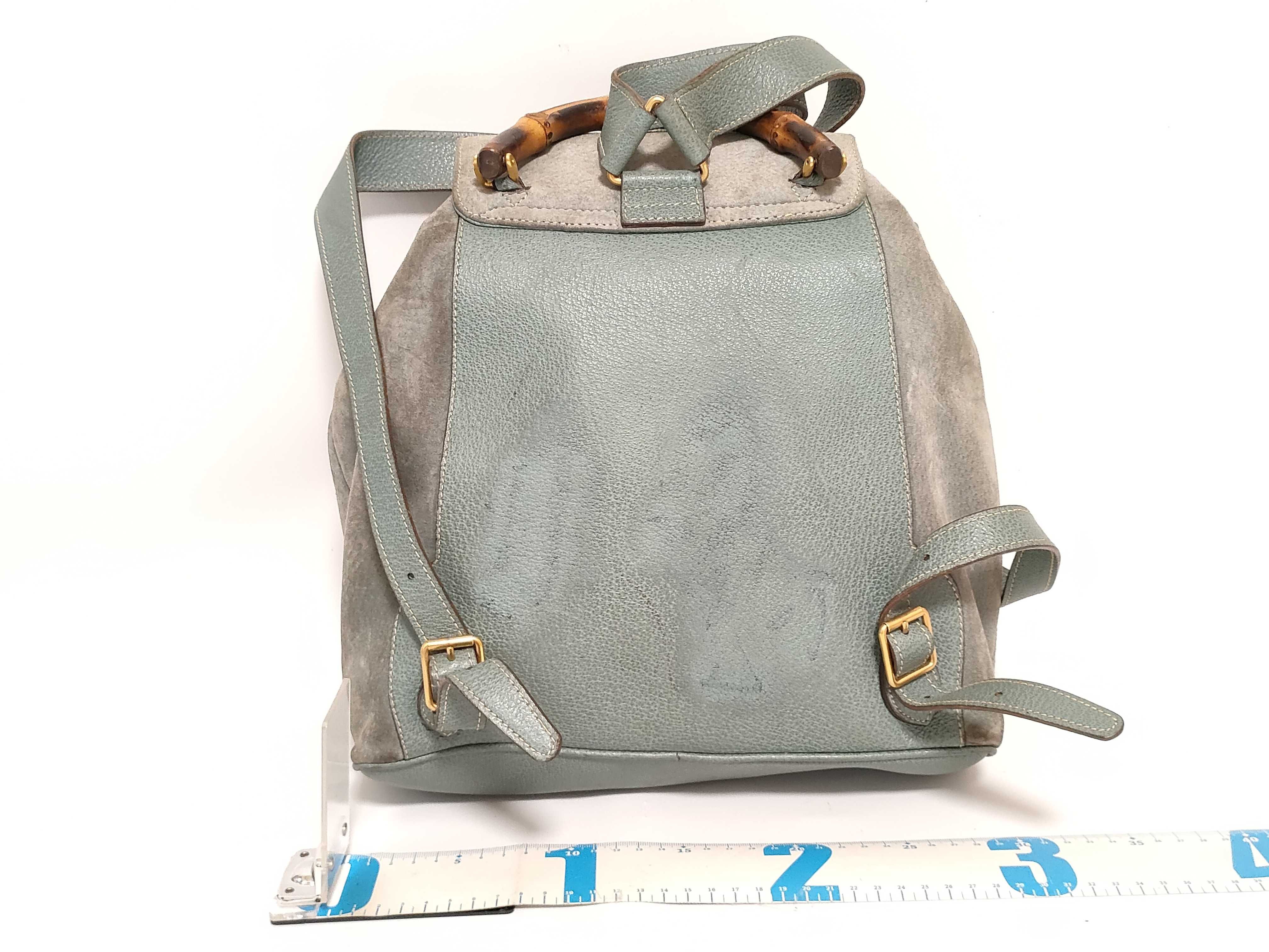 Bamboo Backpack, Suede Bamboo Backpack — view 2