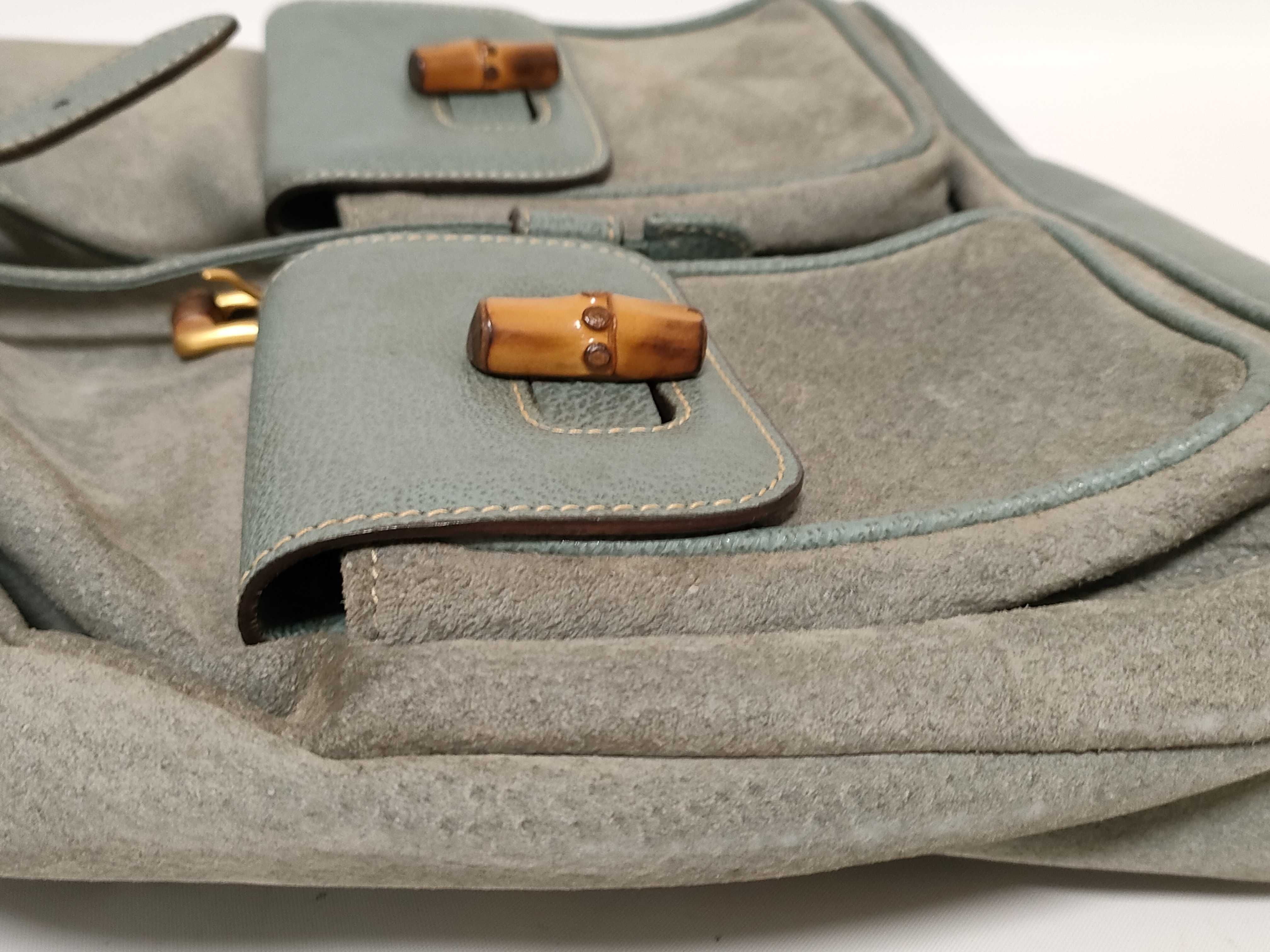 Bamboo Backpack, Suede Bamboo Backpack — view 14