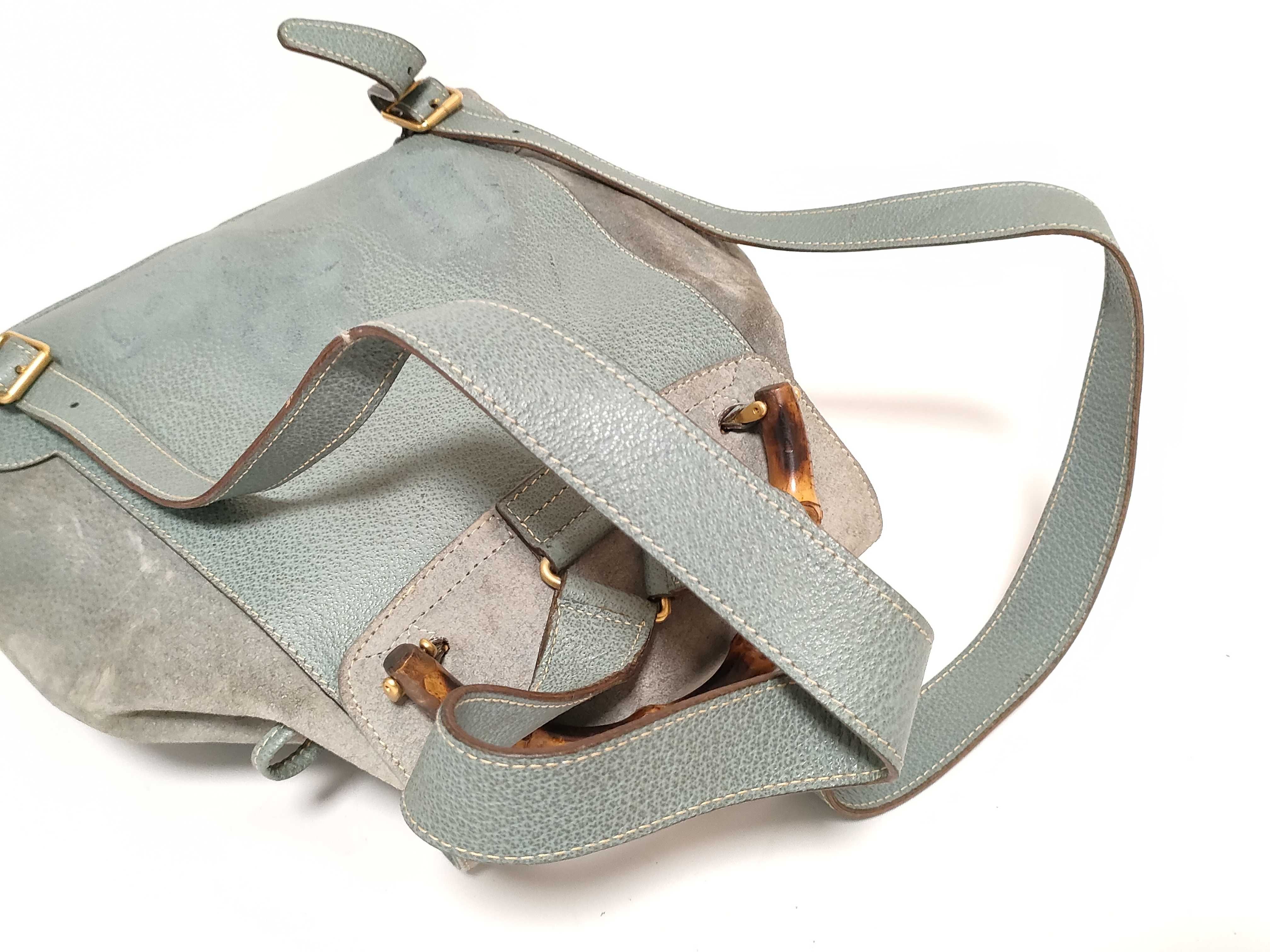 Bamboo Backpack, Suede Bamboo Backpack — view 3
