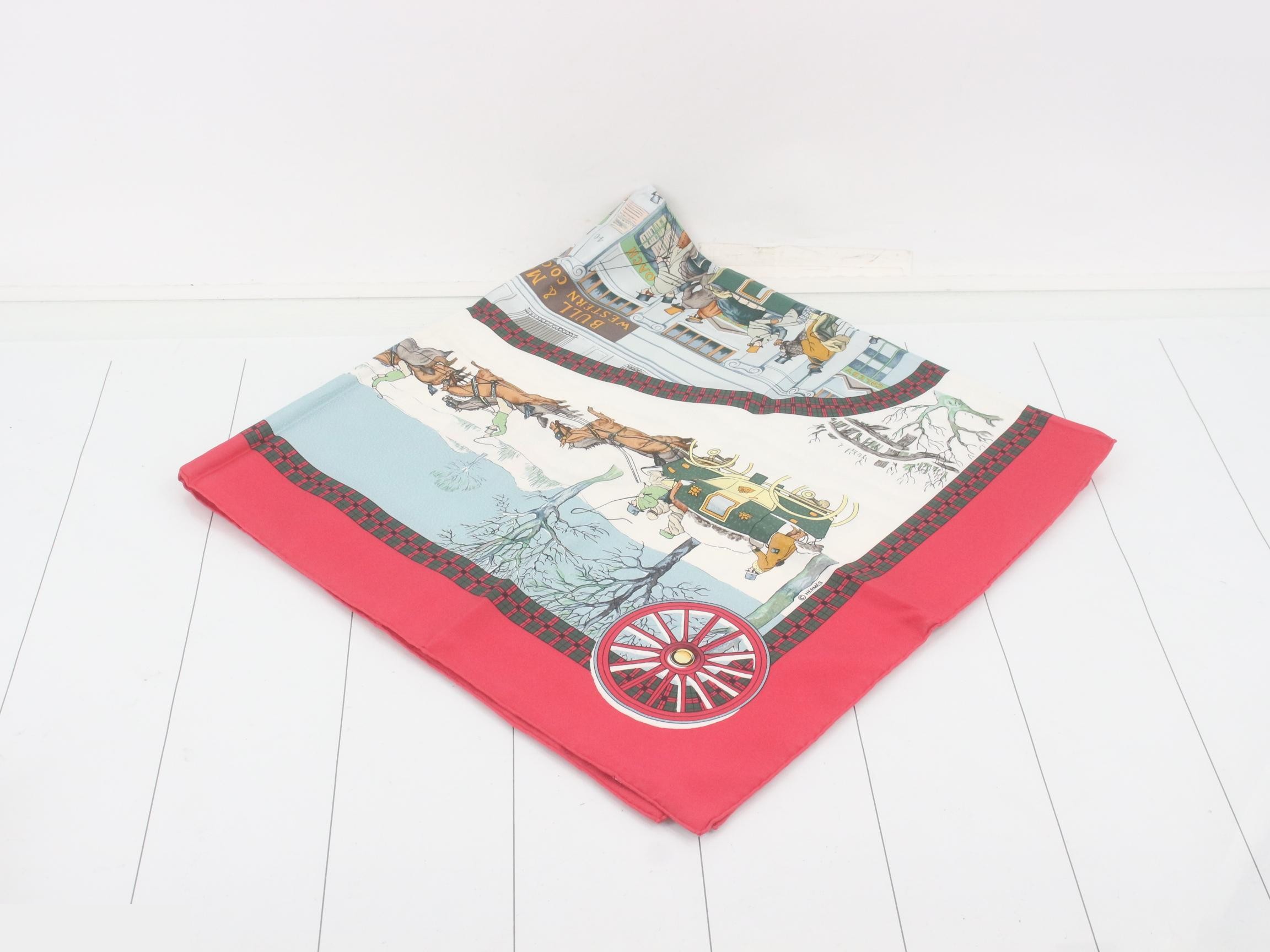 Carre 90 scarf, with tag. — view 2