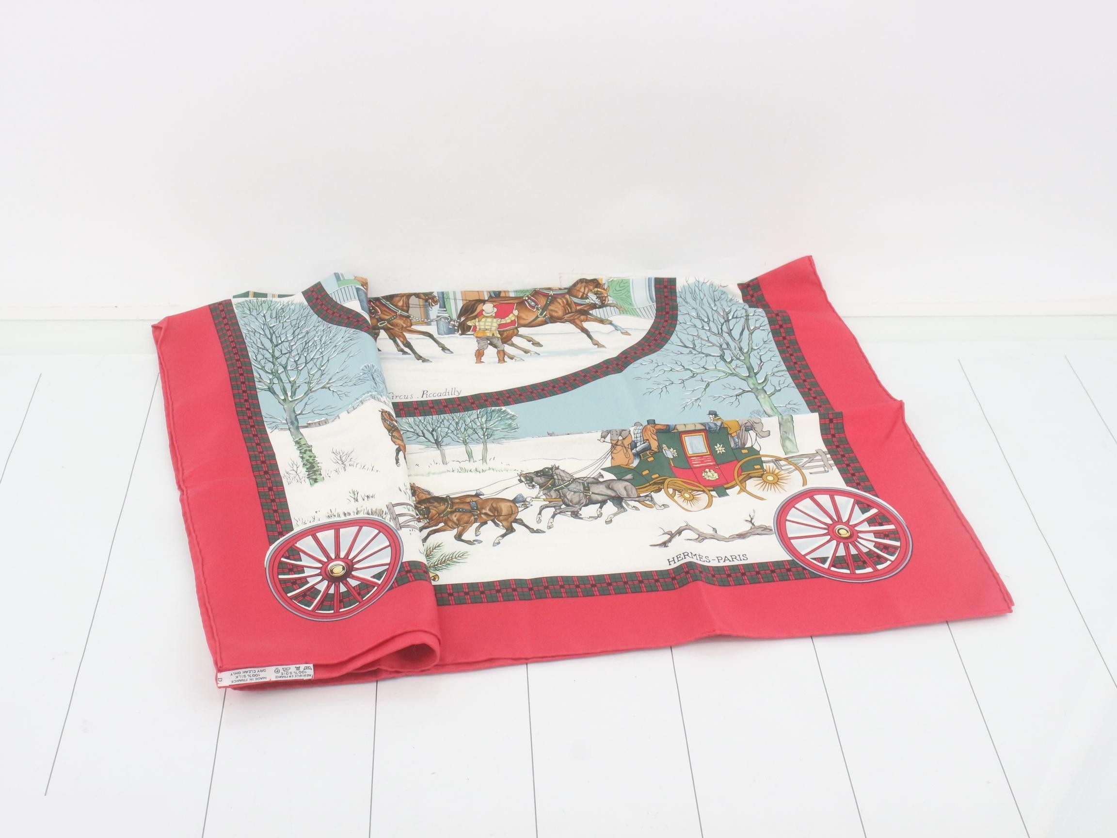 Carre 90 scarf, with tag. — view 3