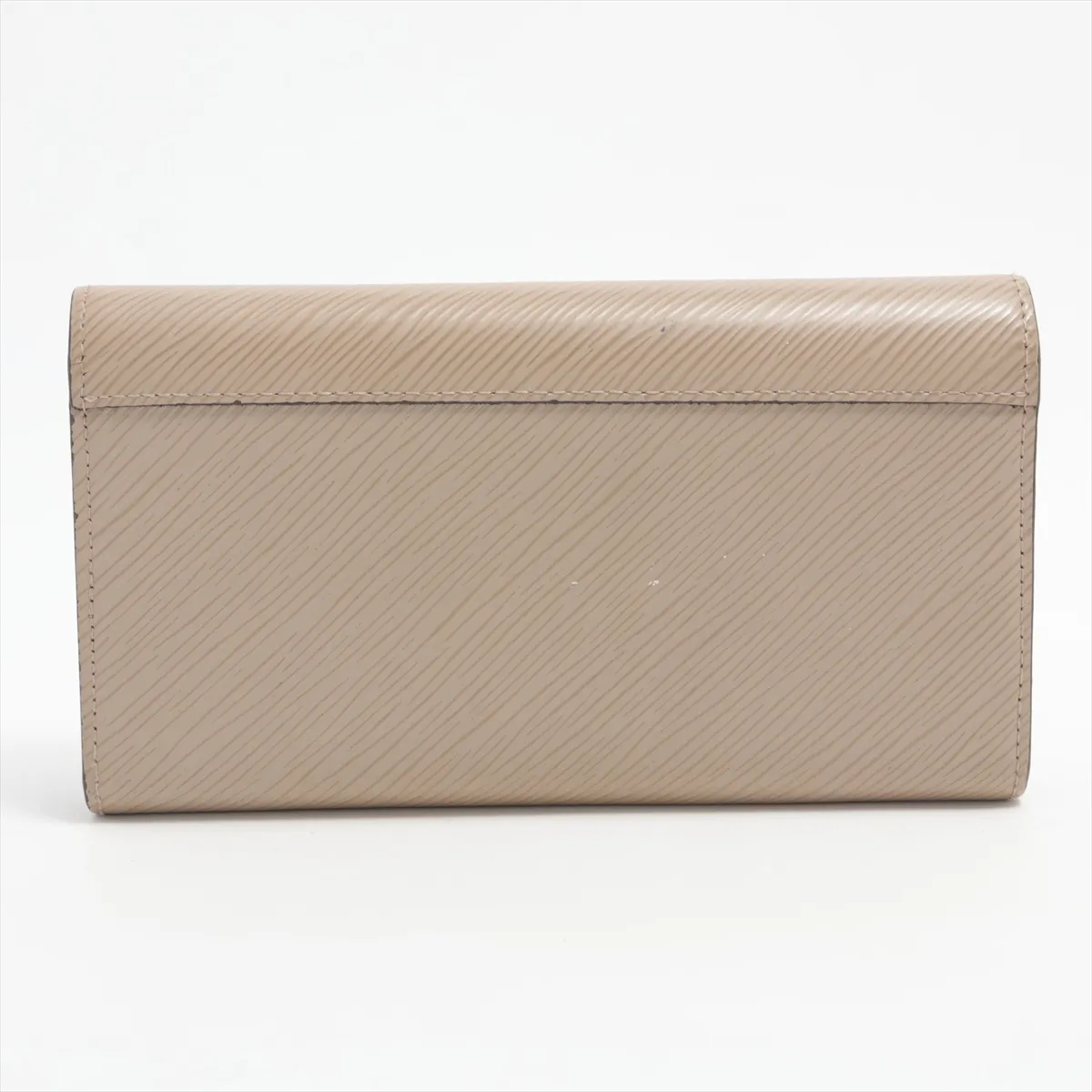 Epi Portefeuille Twist M67510 Galet Long Wallet with initials; RFID detected. — view 2