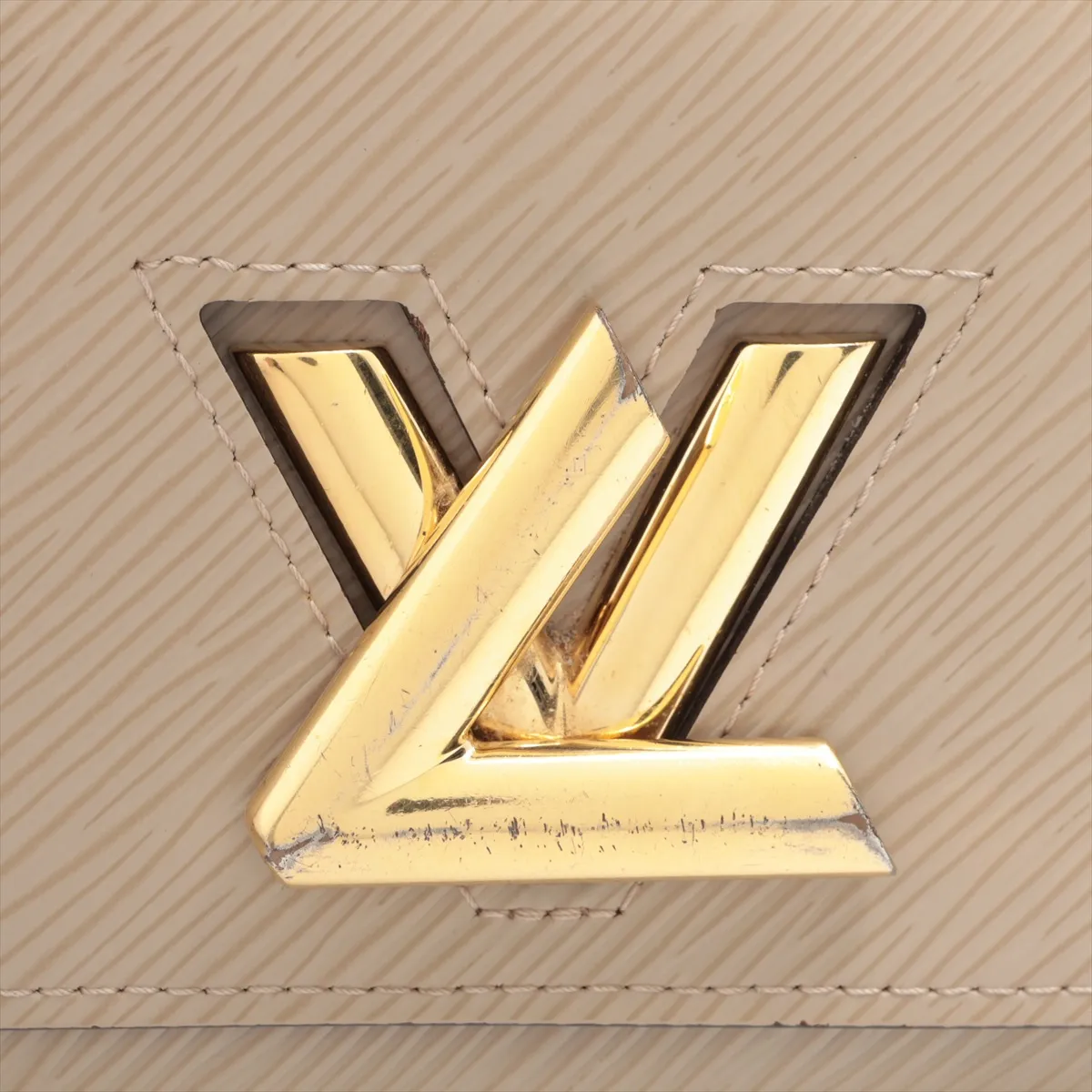 Epi Portefeuille Twist M67510 Galet Long Wallet with initials; RFID detected. — view 11