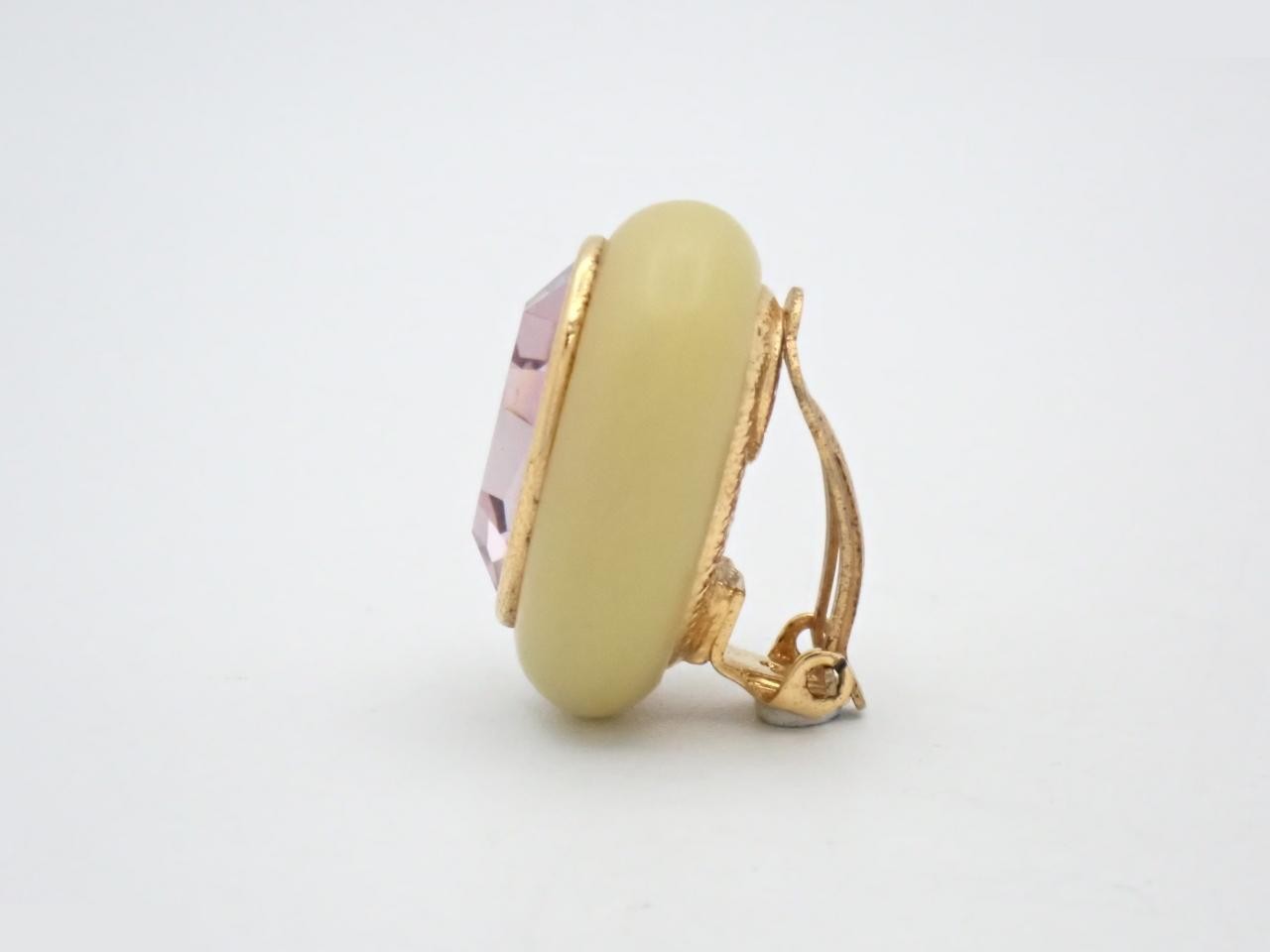 Colored gemstone earrings — view 3