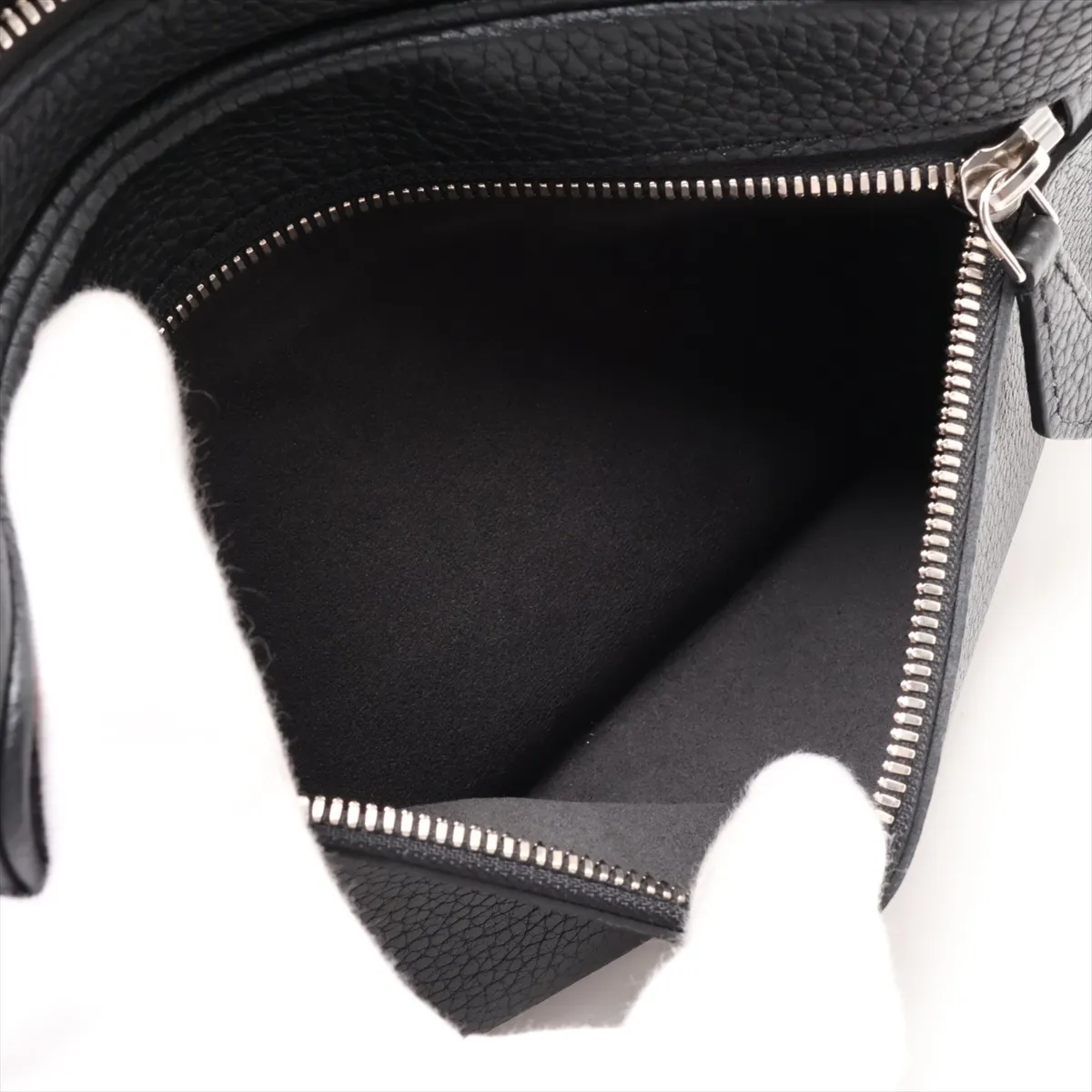 Taurillon Pochette Kasai M51823 SR0240 Black (RFID detected) — view 8