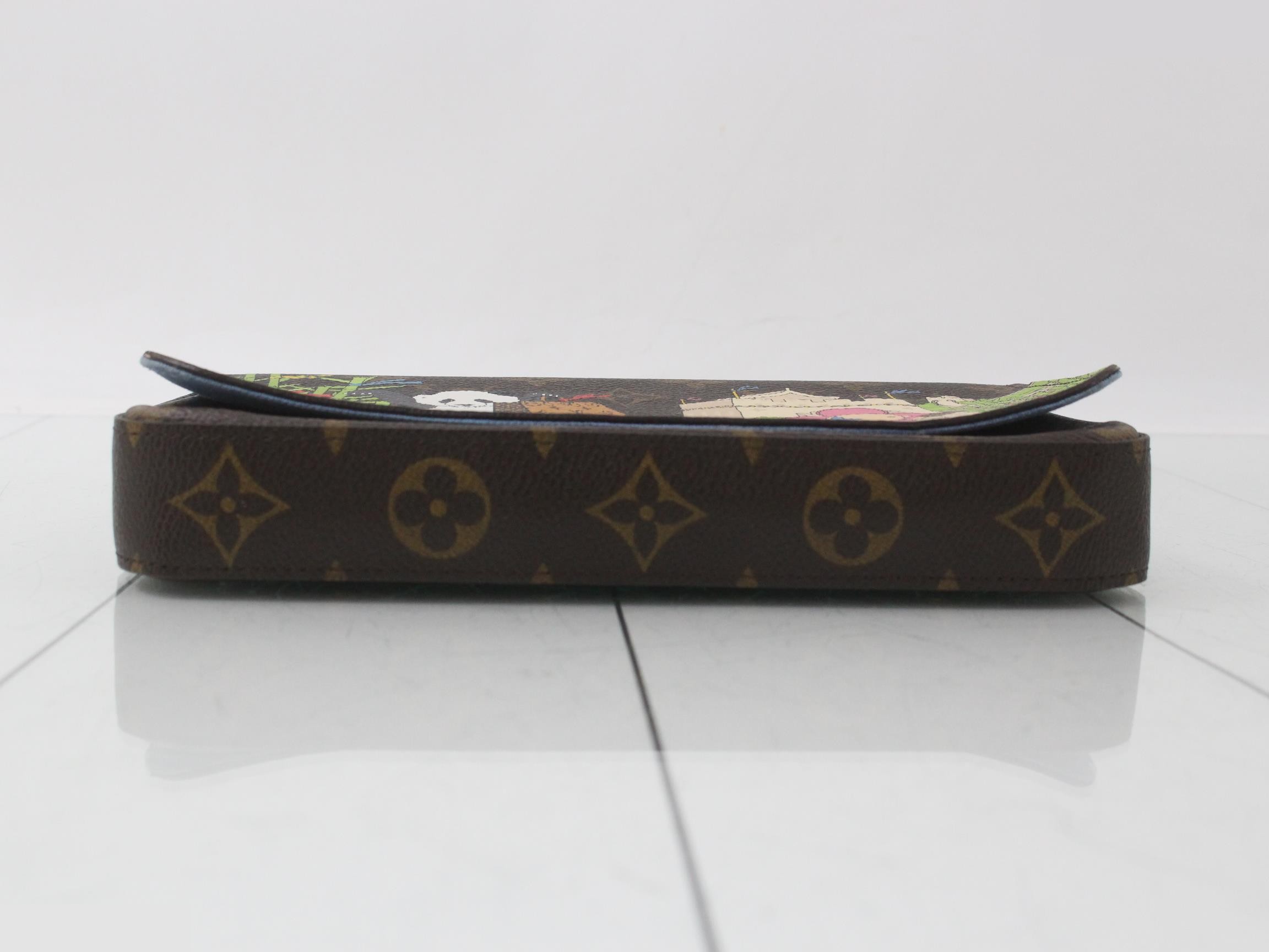 Monogram Pochette Felicie Vivienne Shoulder Bag with Case — view 3