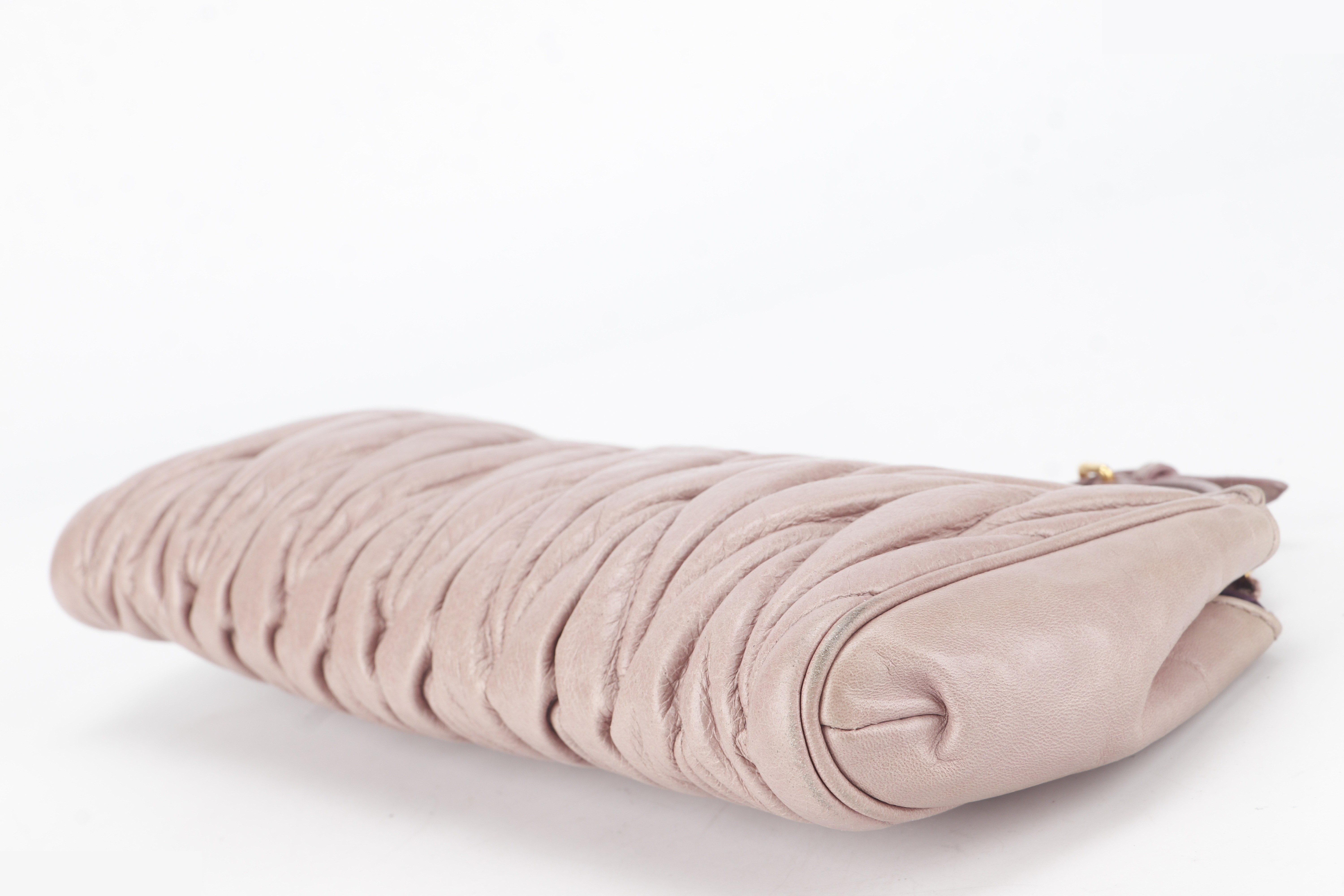 NAPPA MATELASSE WRISTLET PINK GHW — view 6