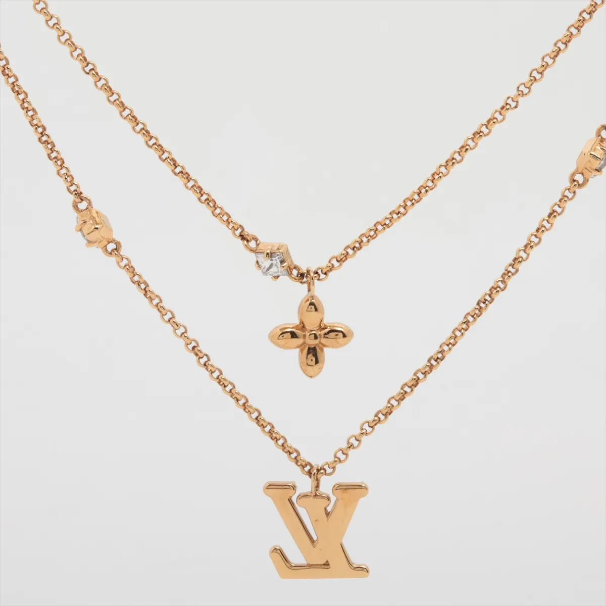 M01845 Necklace Lady LV TE3234 Necklace GP Gold — view 2