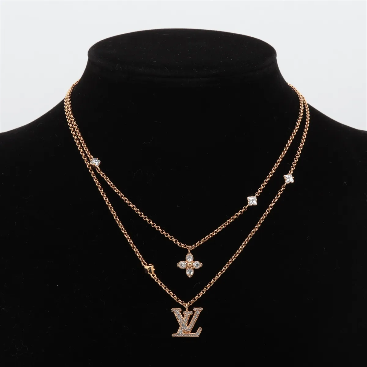 M01845 Necklace Lady LV TE3234 Necklace GP Gold — view 5