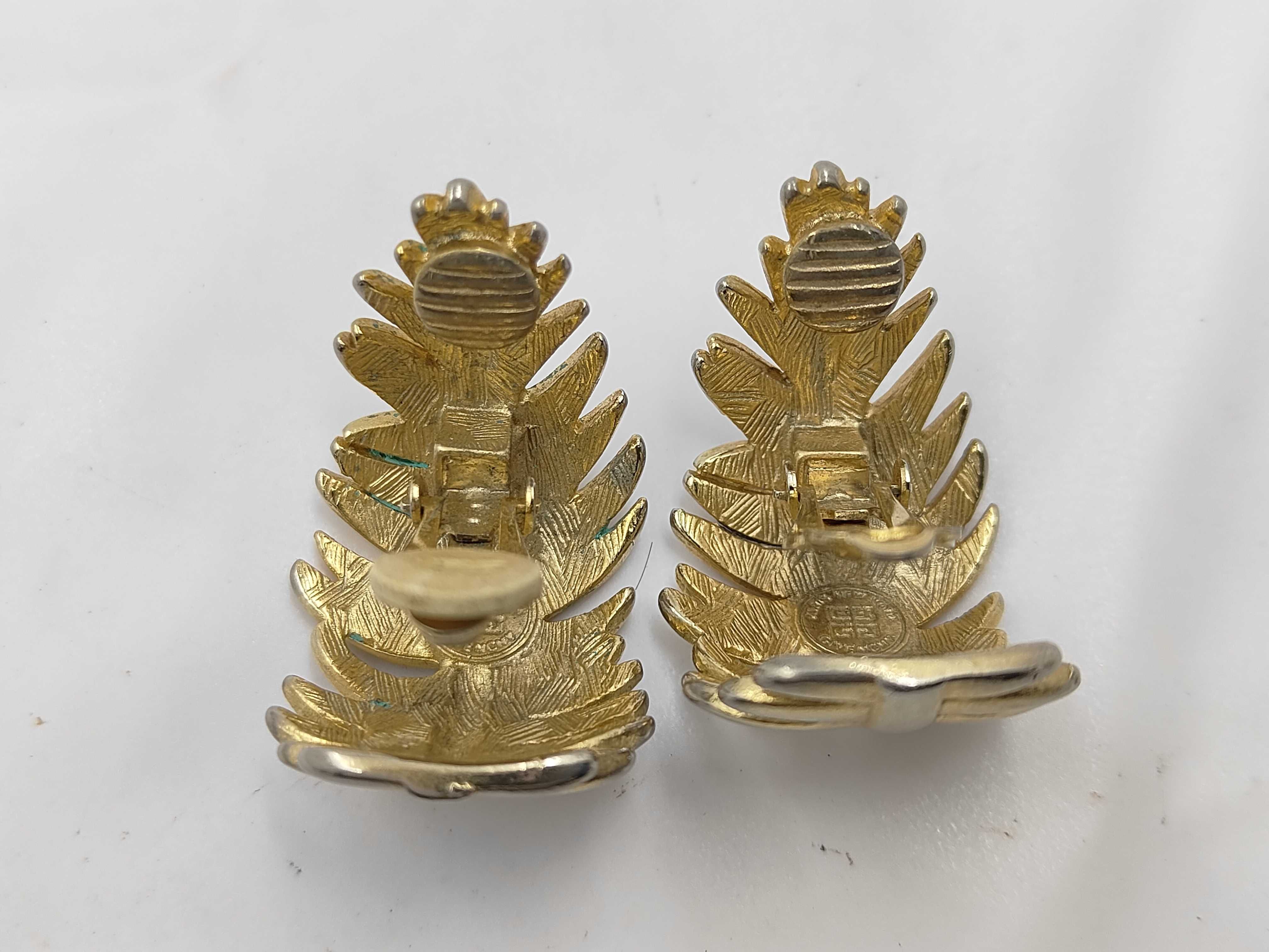 Leaf GP Earrings — view 2
