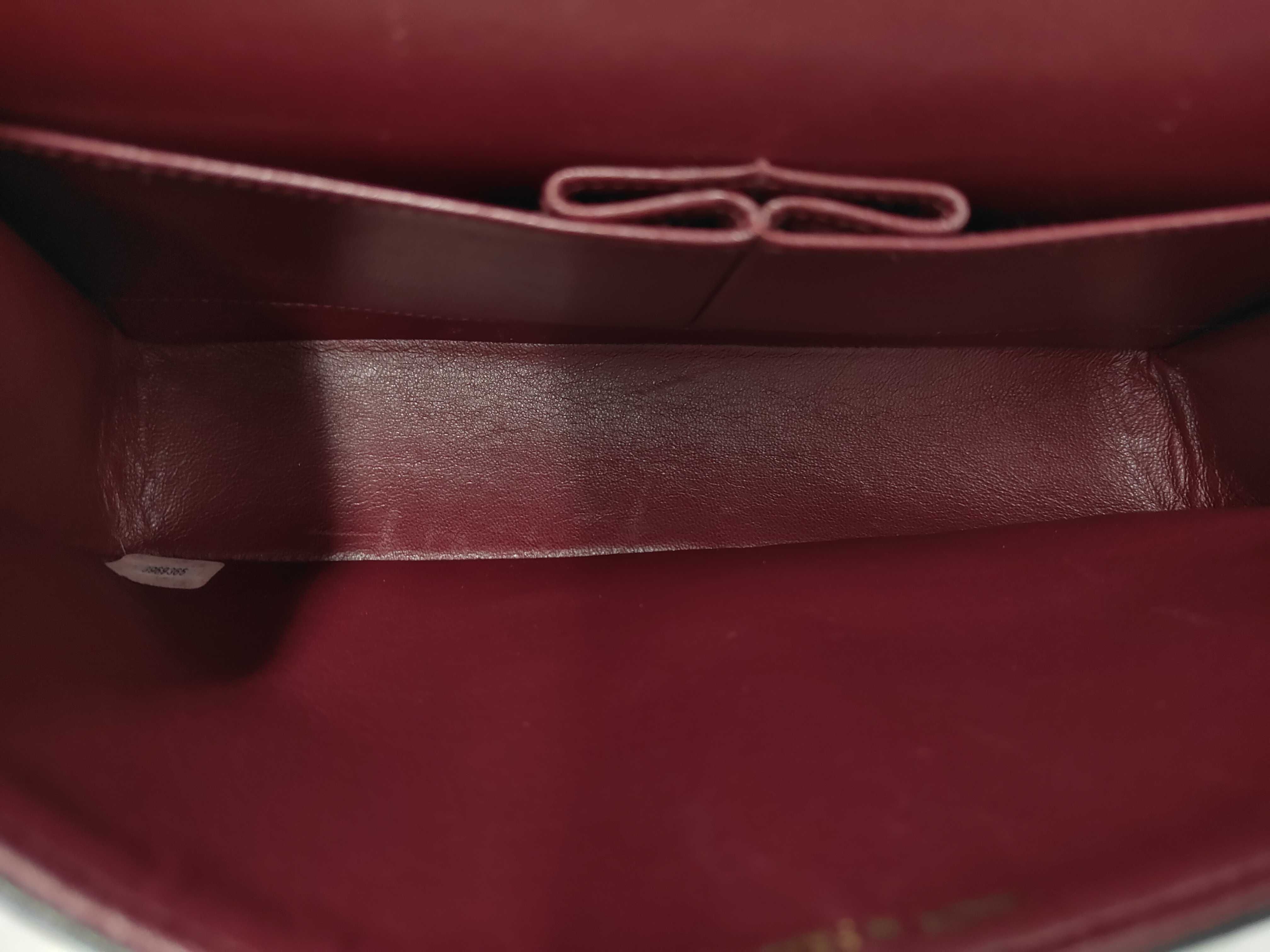Matelassé 25W Flap Double Chain Lambskin Shoulder Bag — view 8