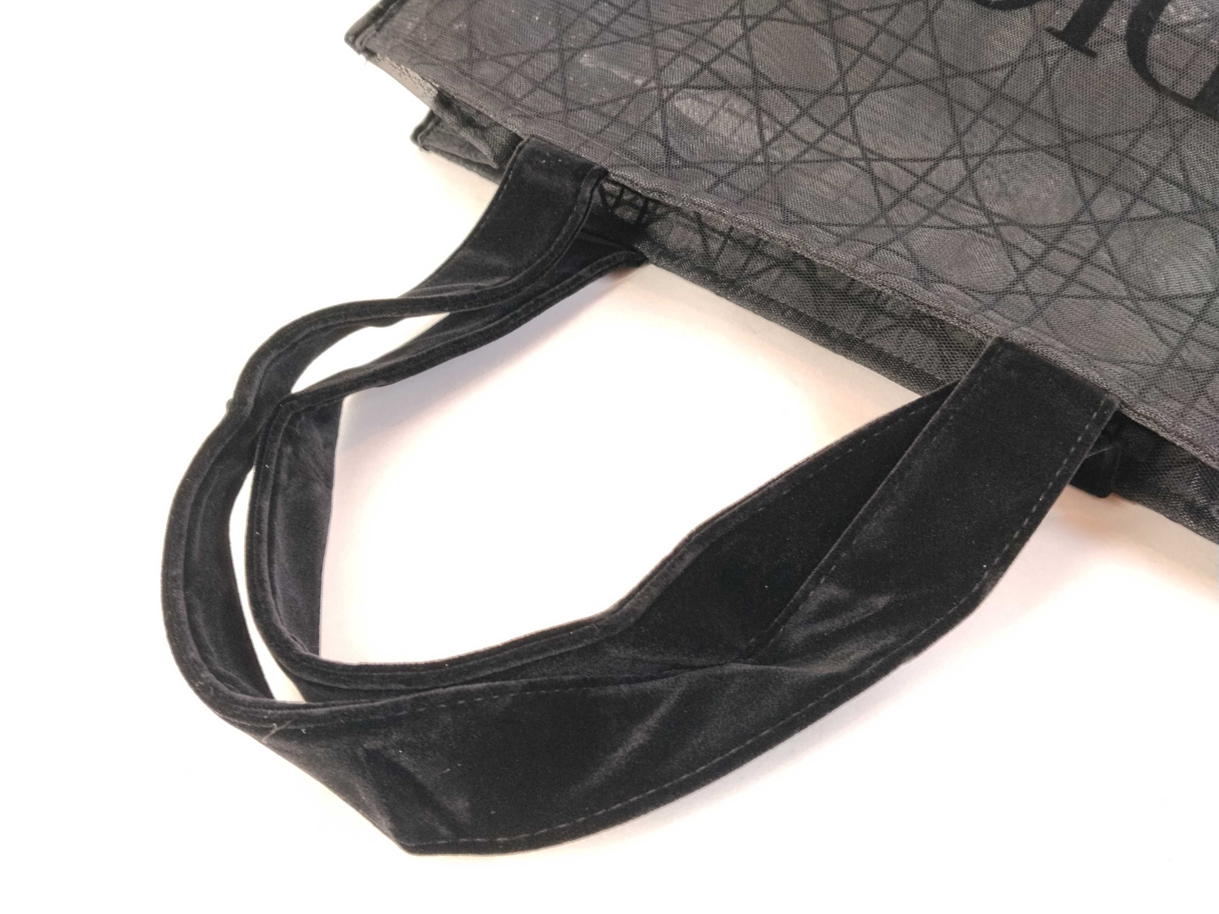 Christian Tote Bag Christian Dior Mesh Tote Novelty Tote Bag — view 3