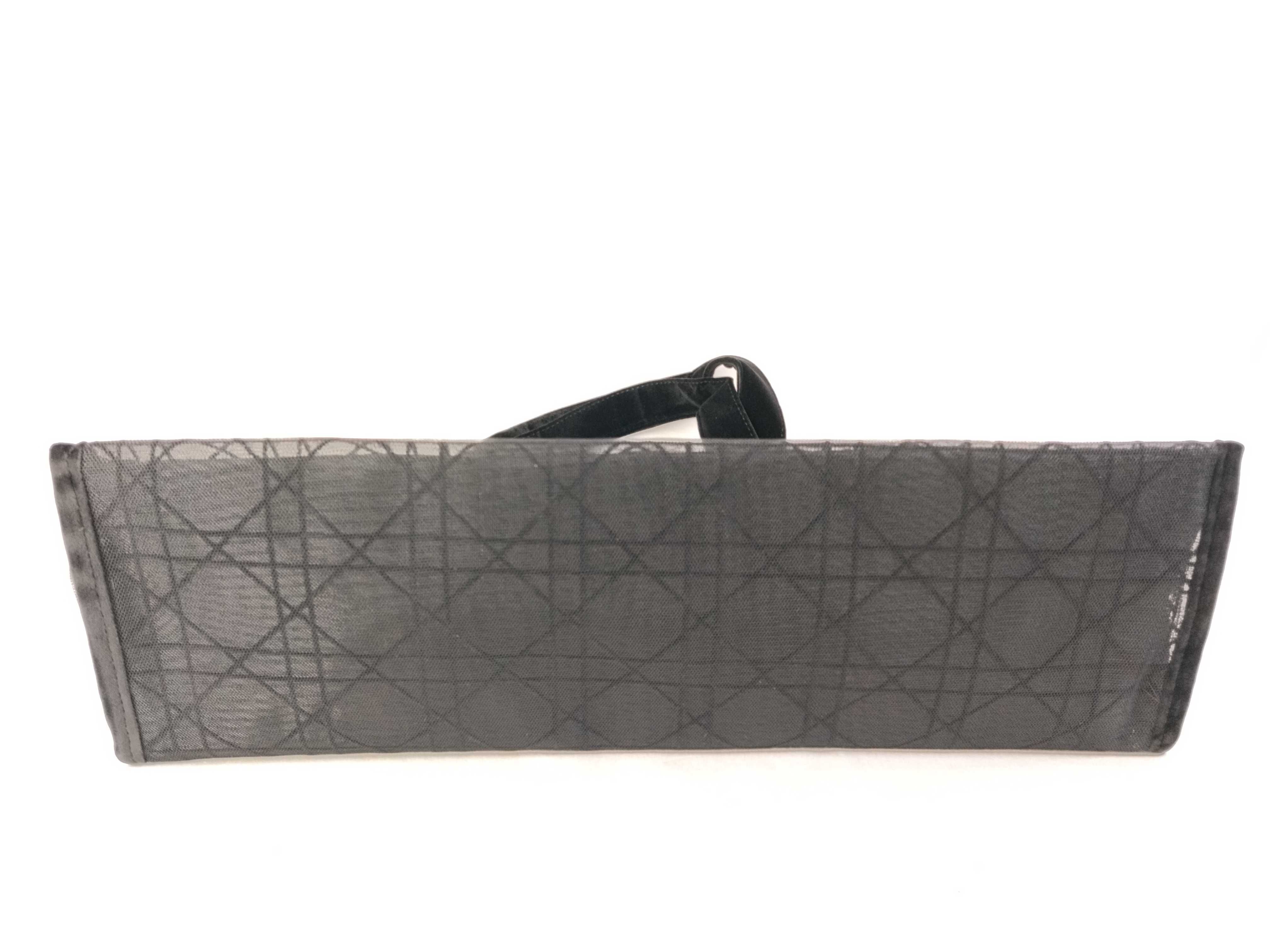 Christian Tote Bag Christian Dior Mesh Tote Novelty Tote Bag — view 7