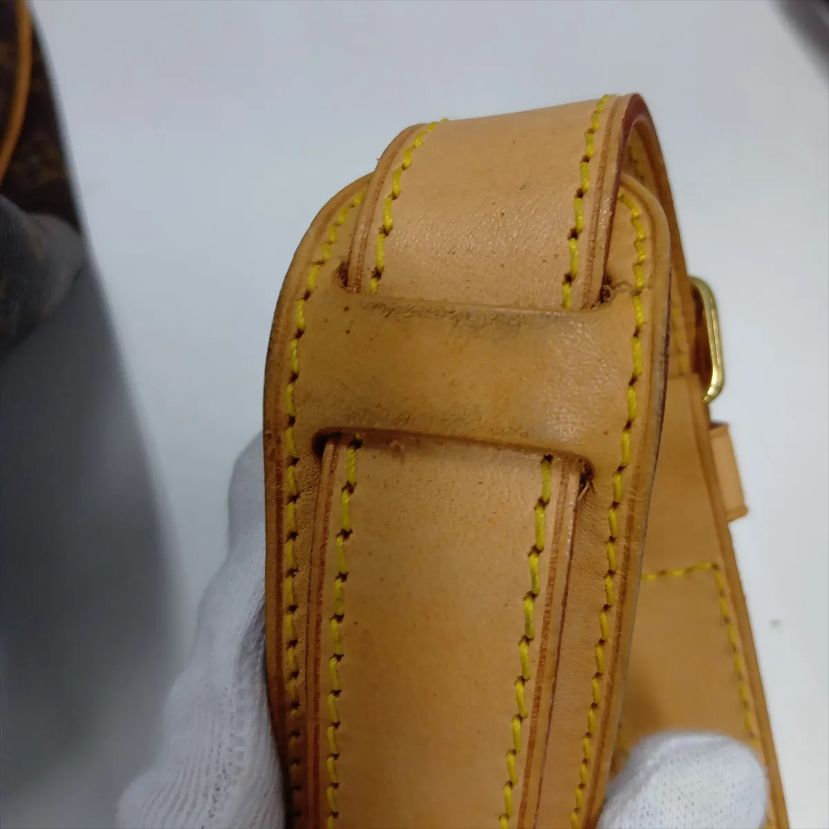 Monogram Keepall Bandoulière 55 M41414 MB0021 Brown — view 11
