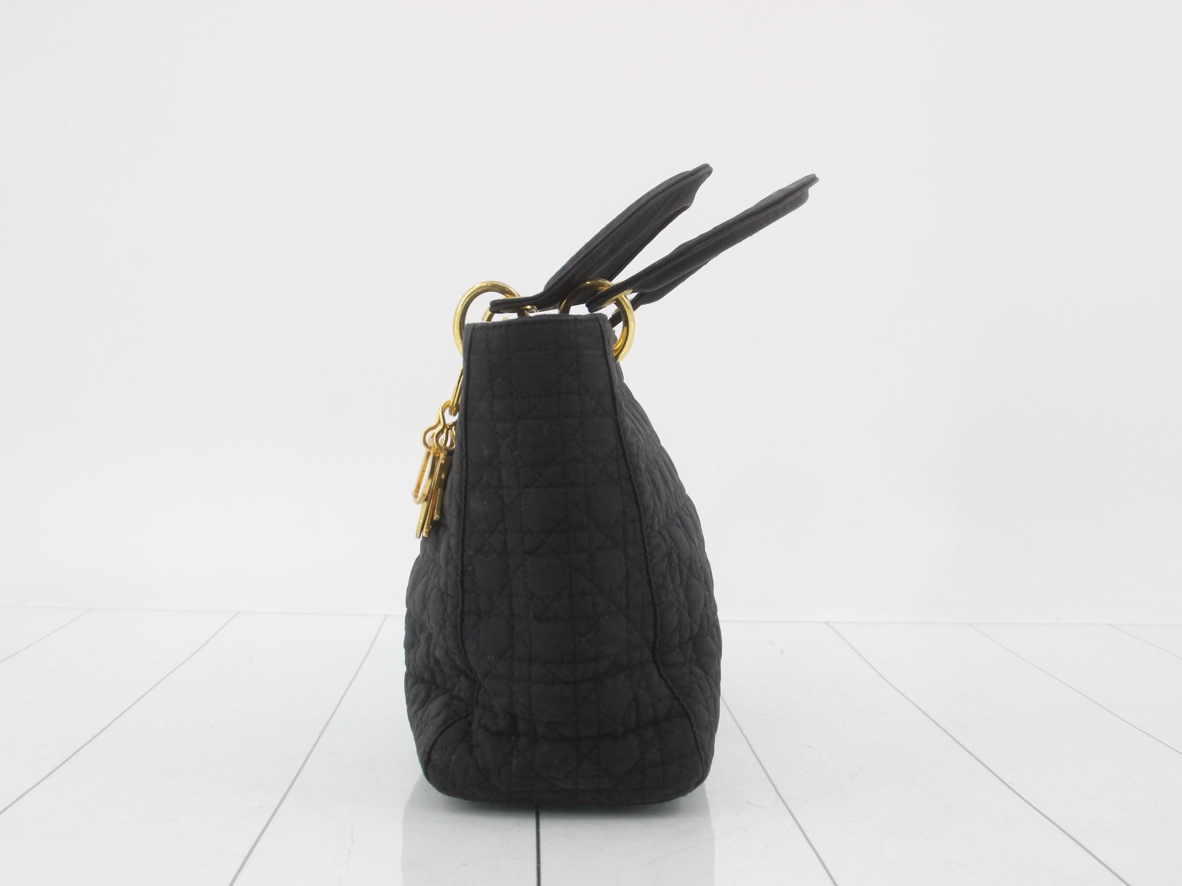 Lady Dior Cannage Handbag — view 3