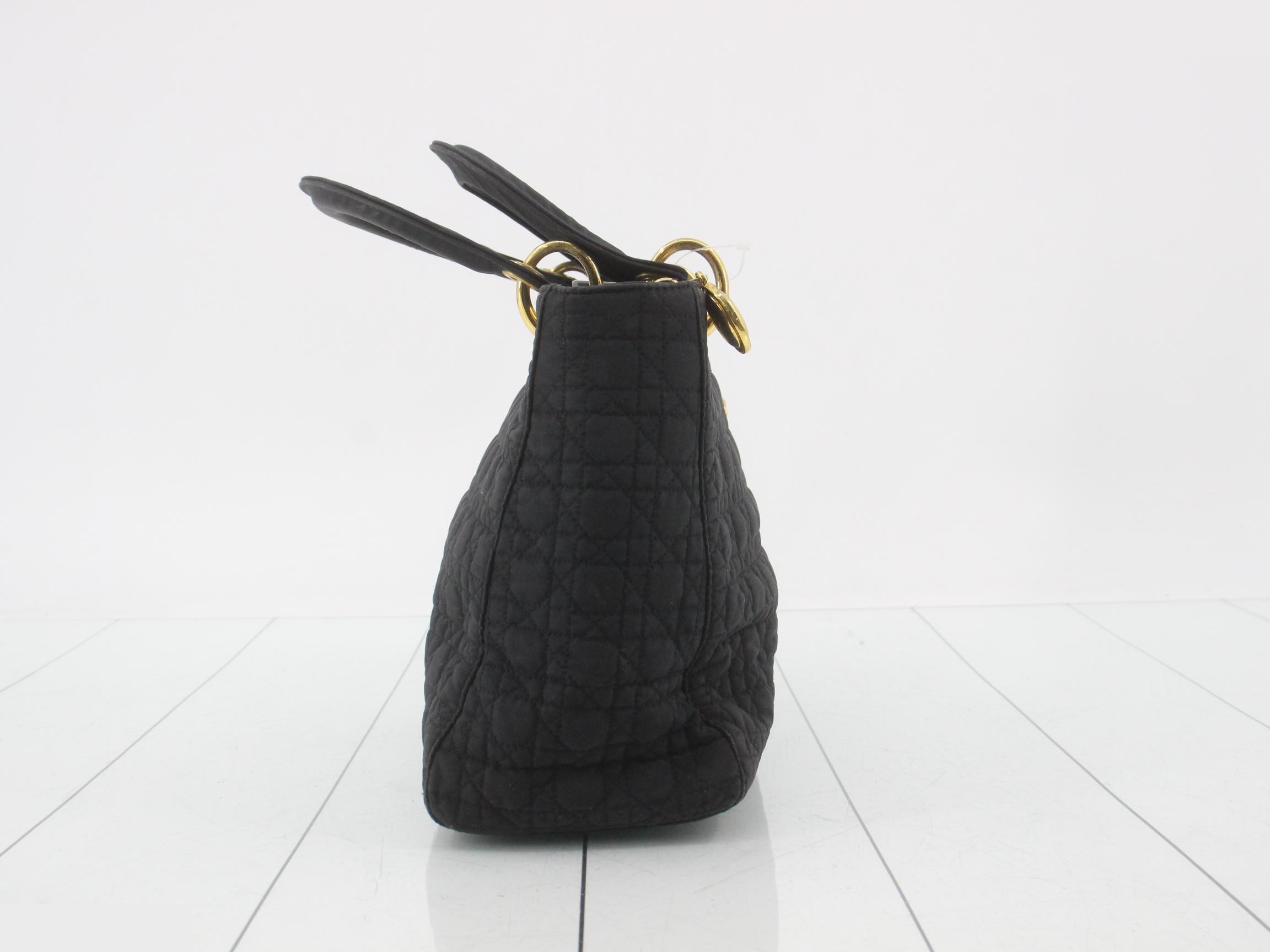 Lady Dior Cannage Handbag — view 4