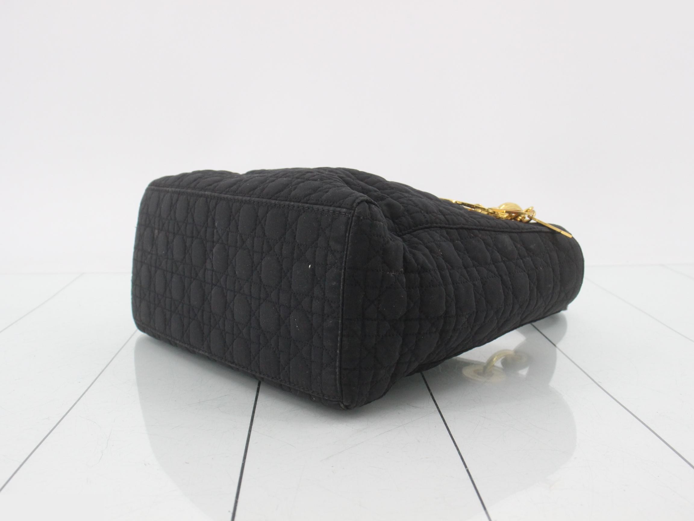 Lady Dior Cannage Handbag — view 6
