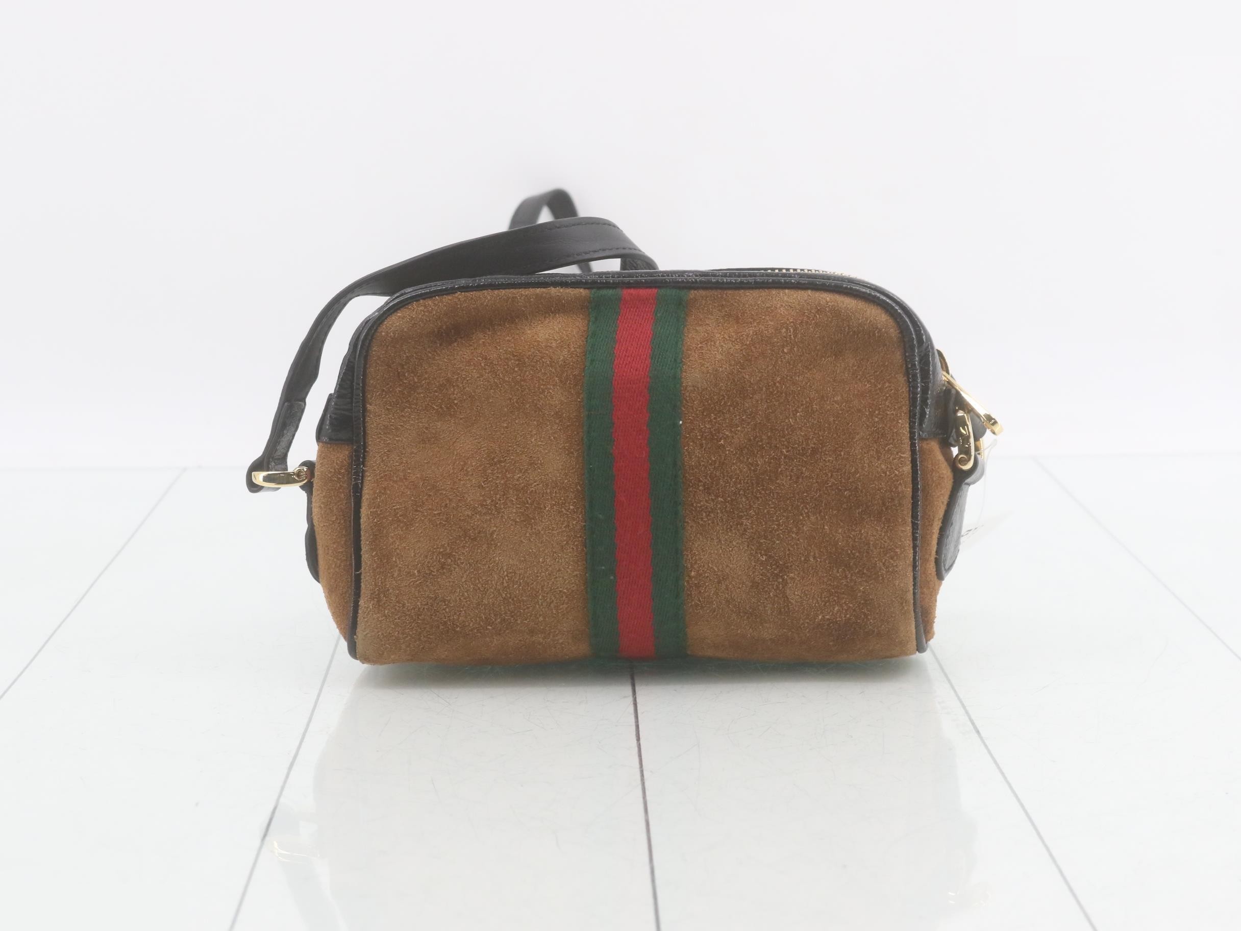 Ophidia Suede Mini Bag Crossbody — view 2